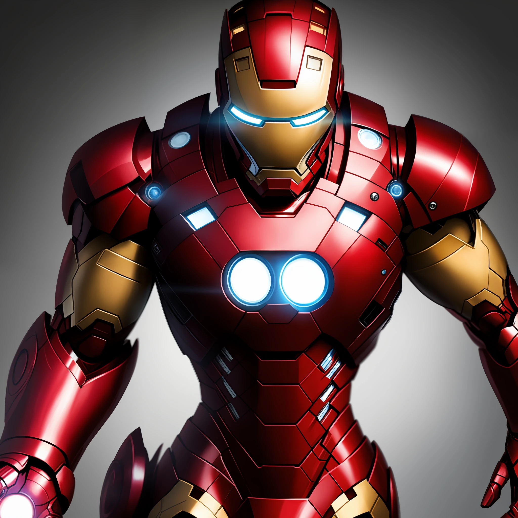 Female Iron Man，whaite hair，close-up all over the body，being thin