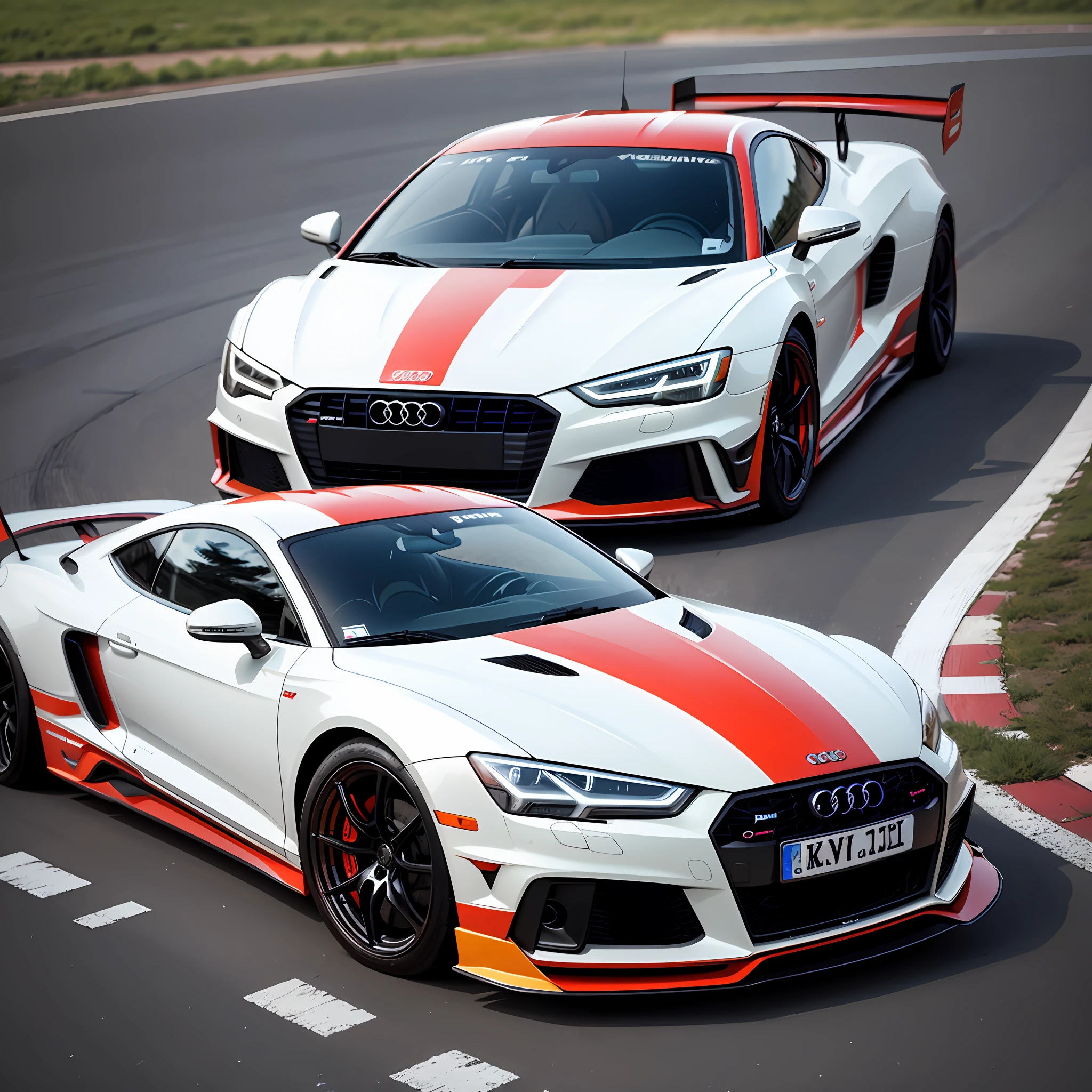 Audi sports car