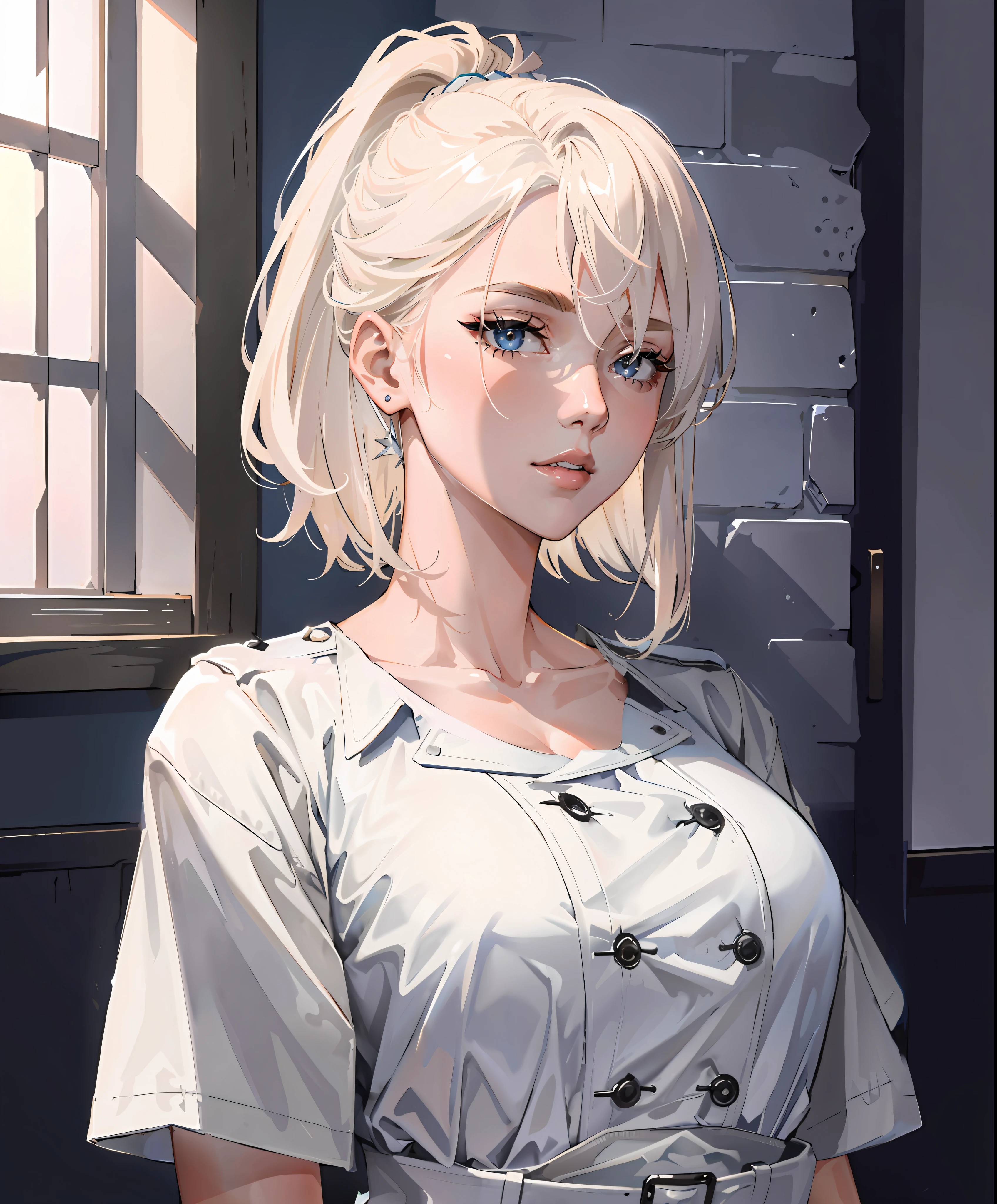 a black trench coat