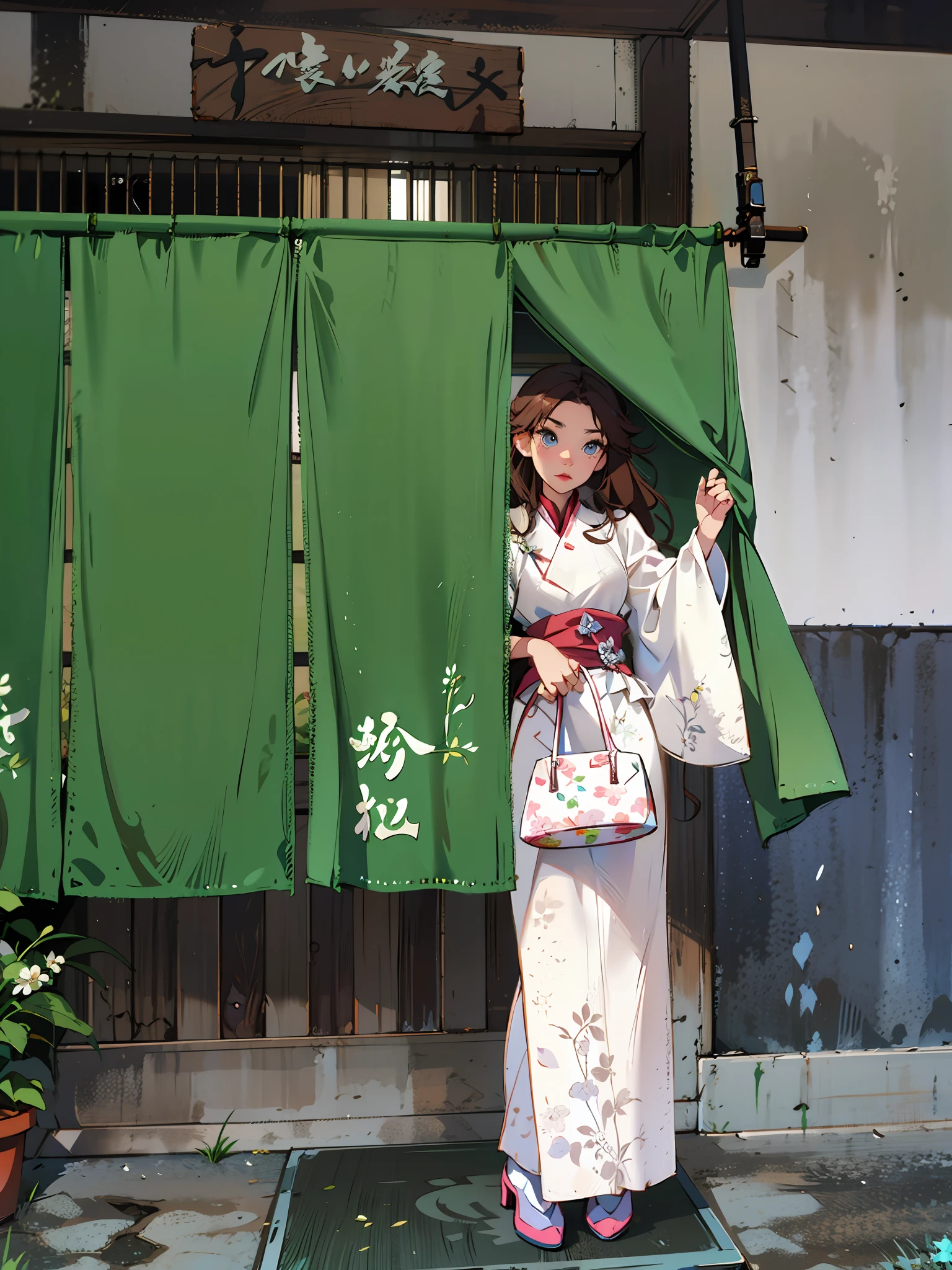 there is a woman that is sitting in the grass with a hat, standing in flower field, in a field with flowers, standing in flower field, in a field of flowers, With flowers, Girl in a flower field, on the garden, xintong chen, girl frontal in a flower field, Profile picture, woman standing in flower field, Profile image