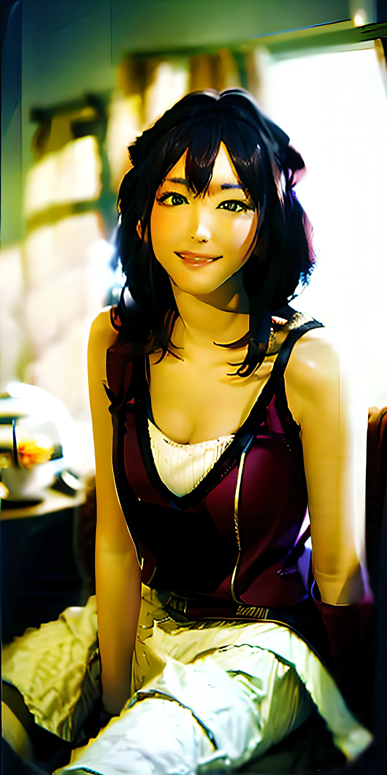 （（8K，RAW photos，top Quority，tmasterpiece），HD RAW color photo professional close-up Photograph，（realisticlying，realisticlying：1.37），（HighestQuali），（Best shadow），（Most Best Illustration），鎖骨（（The large）），（（Pornography，Raised sexy，超高分辨率，High-definition CG unity 8K wallpapers，physically-based renderingt，cinmatic lighting），（aegyo sal：1），18 years old girls，（grey blazer，Ribbons，sockes，High School Uniforms：1.2），high school classroom， beatiful detailed eyes，Light on the face，（（full body shot shot：1.2）），Particularly bright light，（Upper Eye，grinning smile：1.2），shiny skins，（（（brunette color hair，bob hair：1.2））），（There is a tattoo on the thigh，The tattoo is red），ulzang-6500-v1.1：0.2，is shy，（flash lights：1.2），NSFW，（puffynipple），（（tempting pose：1.2，big breasts enchanting：1.2）），（Idle），（Sit at a desk in the classroom：1.2）），（（Good anatomy：1.2）），（（Bright and refreshing classroom，The background is blurred out： 1.2）），s the perfect face，cute  face，（high-angle shot：1.2）Yui Aragaki