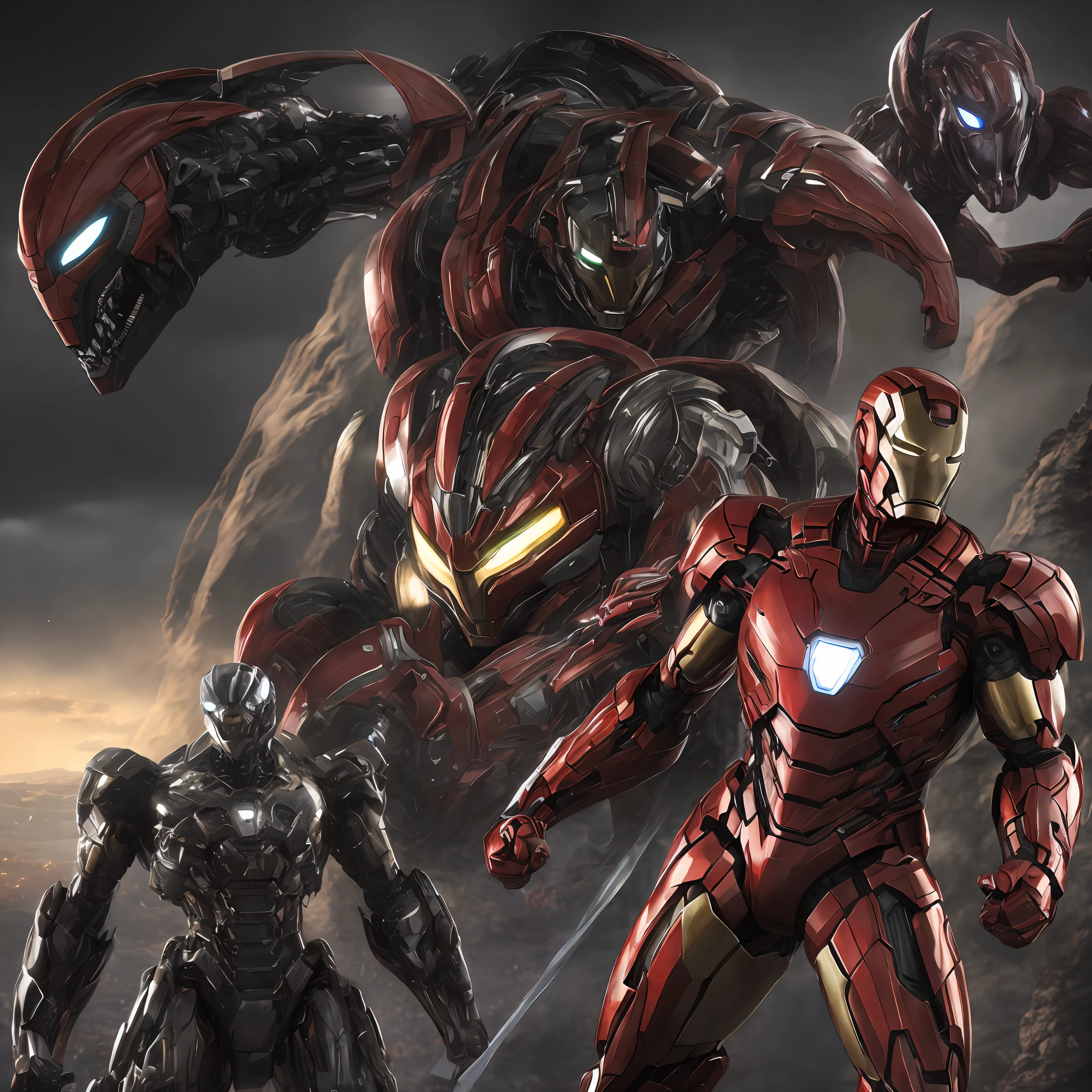 Xenomorph、Predator、Iron Man、Spidey、Transformers --auto