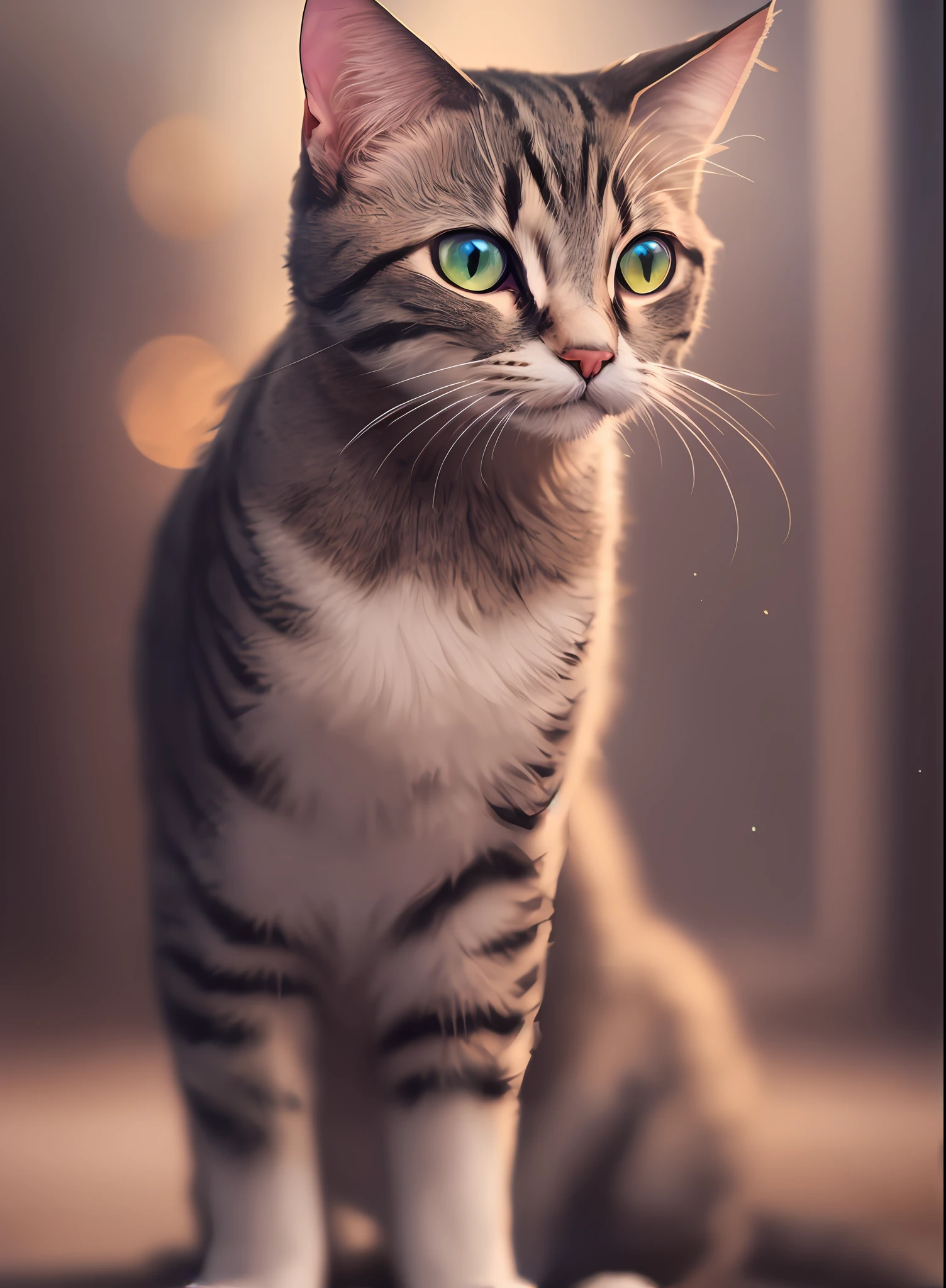 beautiful bastet cat playing with a butterfly(bright side light rim light:1.2),fluffy, deep dark shadows dramatic camera angle high contrast color grading (masterpiece:1.2) (photorealistic:1.2) (bokeh:1.2) (best quality) (detailed skin:1.3) (intricate details) (8k) (HDR) (cinematic lighting) (sharp focus)
