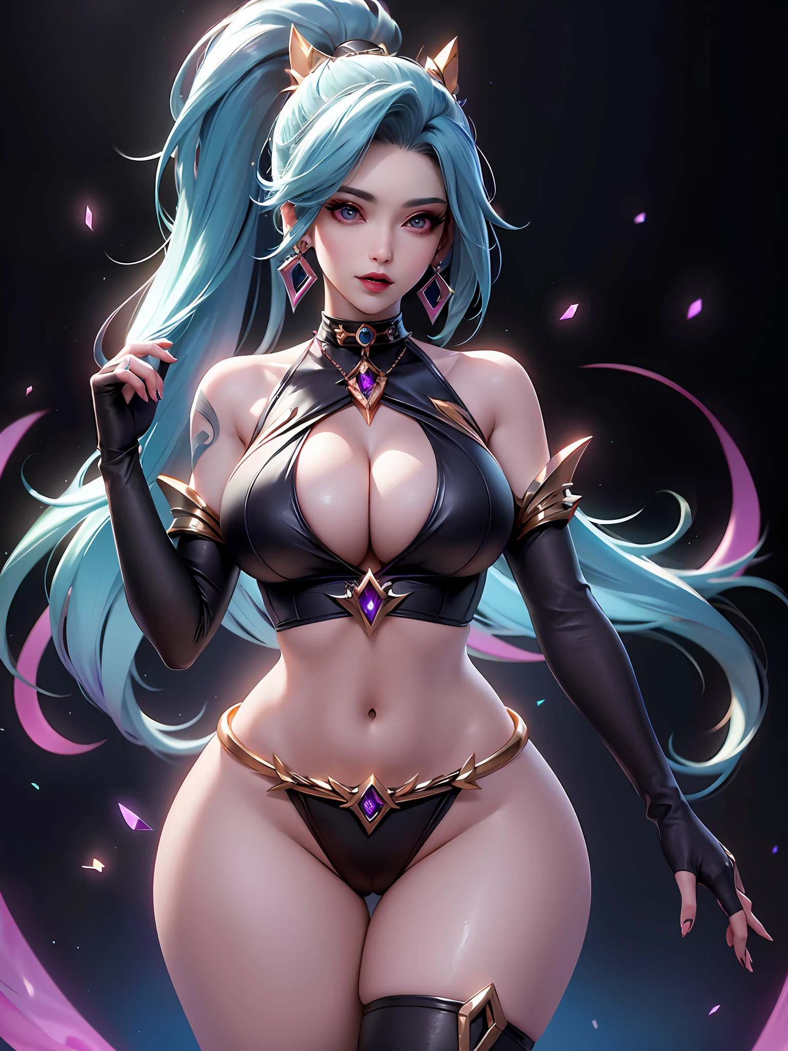 high detailed, 8k, highres, 1girl, jewelry, earrings, makeup, eyelashes, earrings, collarbone, collar, looking at viewer, (large breasts, thick thighs, thigh gap, wide hips, toned body),, ulzzang-6500, ultra realistic 8k cg, unparalleled masterpiece, absurdres, extraordinary, incredible, ass view, sensational, perfect artwork, perfect female figure, perfect anatomy, unique, sexy, very long hair, blonde, multicolored hair, large breasts, looking at viewer, aesthetic, spectacular, splendid, superb, grand, astounding, stunning, magnificent, elegant, graceful, luxury, jewelry, gem, glint, beautiful, gorgeous, charismatic, charming, alluring, erotic, seductive, gothic, fantasy, divine, clean, rich, prestige, fantastic, supreme, apex, paramount, goddess, lace, lace trim, delicate pattern, shiny skin, gold, royal, queen, supernatural, phenomenal, fabulous, marvelous, stupendous, terrific, ((nsfw, breasts out, , thick thighs, wide hips, toned body)),, high detailed, 8k, highres, (k/da all out kai'sa), league of legends, k/da \(league of legends\), 1girl, black hair, multicolored hair, long hair, very long hair, ponytail, long ponytail, streaked hair, green hair, two-tone hair, purple eyes, lips, jewelry, earrings, makeup, bare shoulders, crop top, black crop top, collarbone, collar, shiny clothes, detached sleeves, crystals, gloves, elbow gloves, single fingerless glove, midriff, looking at viewer, (large breasts, thick thighs, wide hips, toned body, ) RozalinD2, 1girl, gigantic breast Azure lane, gold hair ornament, revealing black bodysuit large breasts, cleavage, perfect composition, perfect Waifu)), sexy, appealing, ((Best quality)), ((masterpiece)), (detailed:1.4), submissive, super thick, small waist, sixpack abs, ripped, fit, slave collar, makeup, lipstick, blush, exotic, Asian and Spanish, mixed girl, HDR (High Dynamic Range), Ray Tracing, NVIDIA RTX, Super-Resolution, Unreal 5, Subsurface, detailed background, mansion, palace, goddess, camel toe, micro bikini