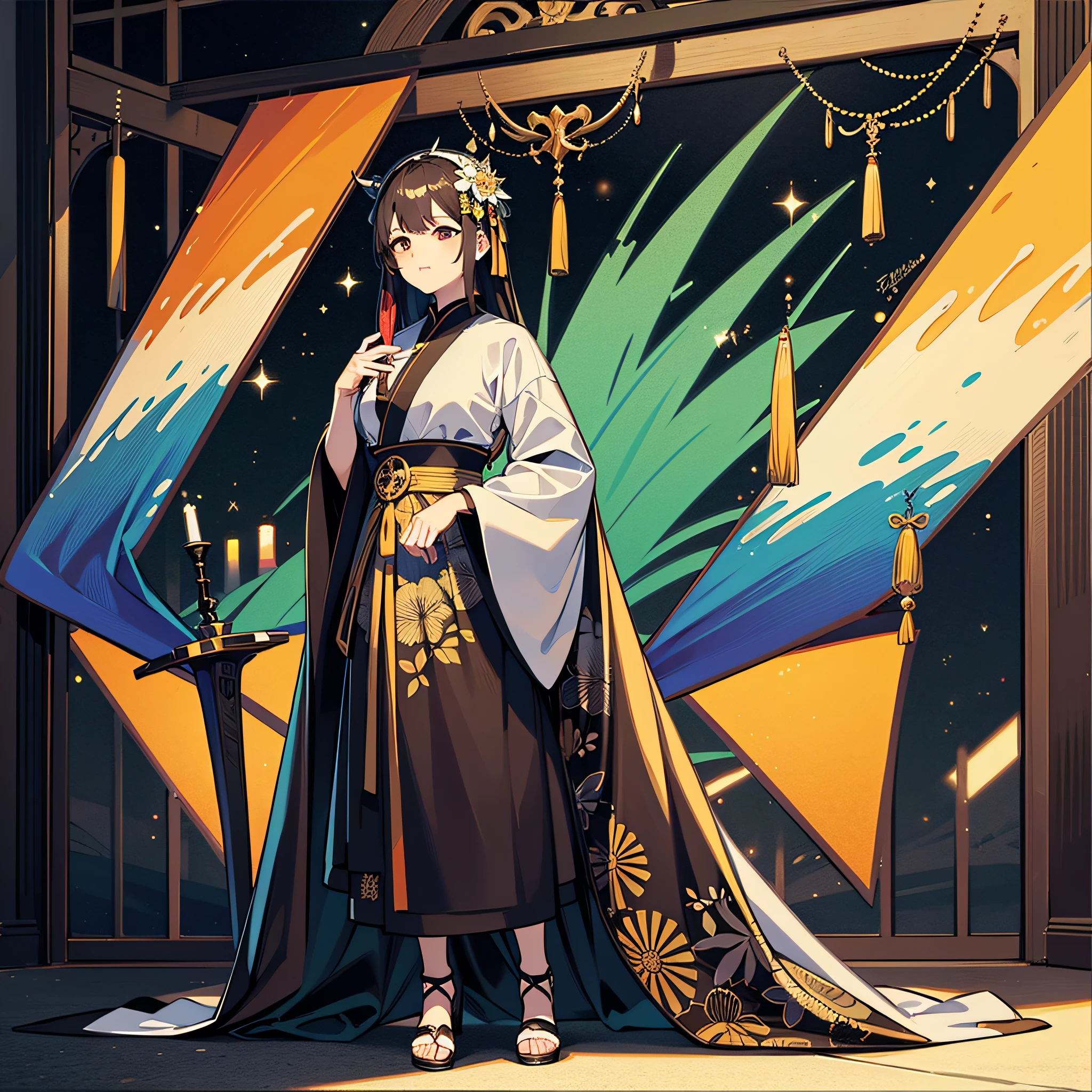 ((masterpiece)), 超高分辨率, nature elements, colour art, Rich in shades. --auto