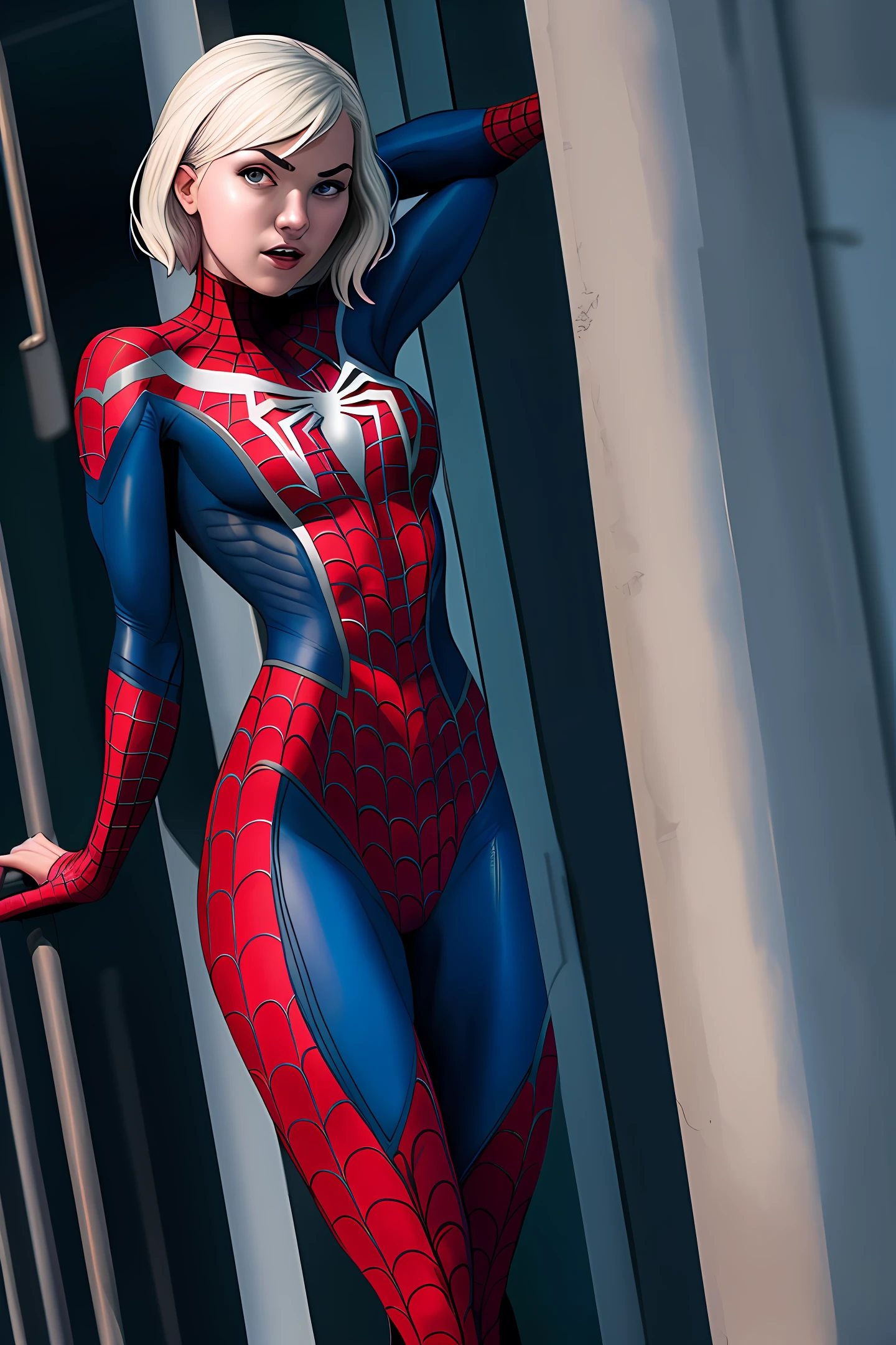 Spider-Man Gwen naked