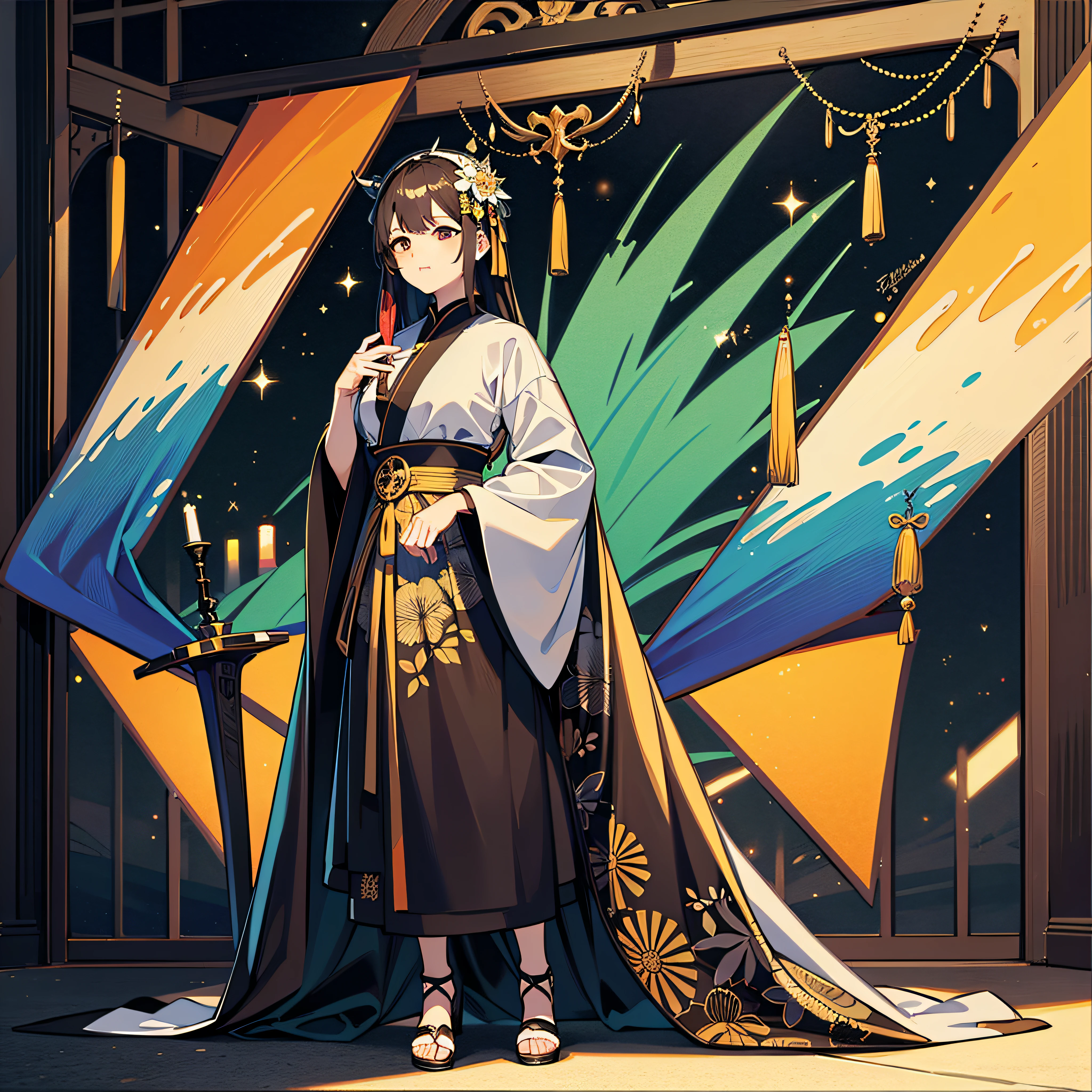 ((masterpiece)), 超高分辨率, nature elements, colour art, Rich in shades. --auto