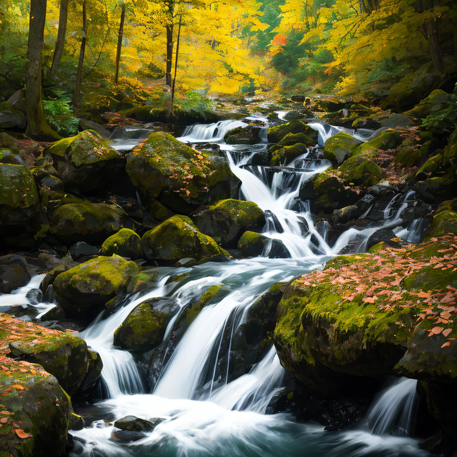precipice,waterfallr,Long exposure,galactic,Nikon Z7II ,Overlooking,photorealestic --auto