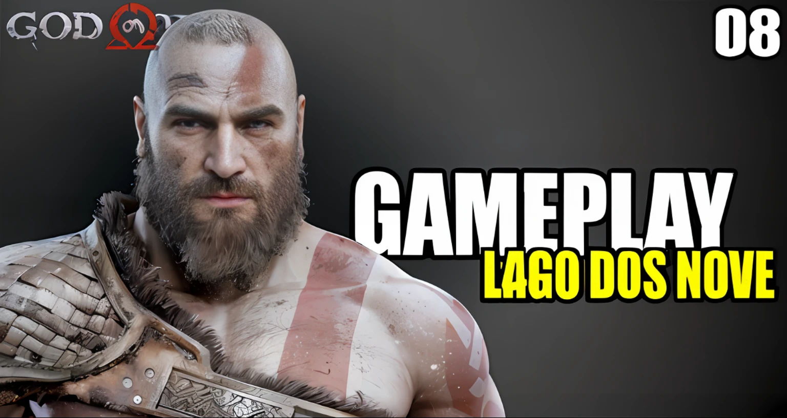 um close up de um homem com barba e faca, Jogos Lag, Sam Hyde em God of War 4, deus da guerra 2 0 1 8, Jogo CG, Kratos, render cachorro, Deus da Guerra, Dwayne Johnson como Deus da Guerra, Dwayne Johnson como Kratos, Design de Jogo, Jogabilidade do PS 5, tela de carregamento", Jogabilidade do PS 4