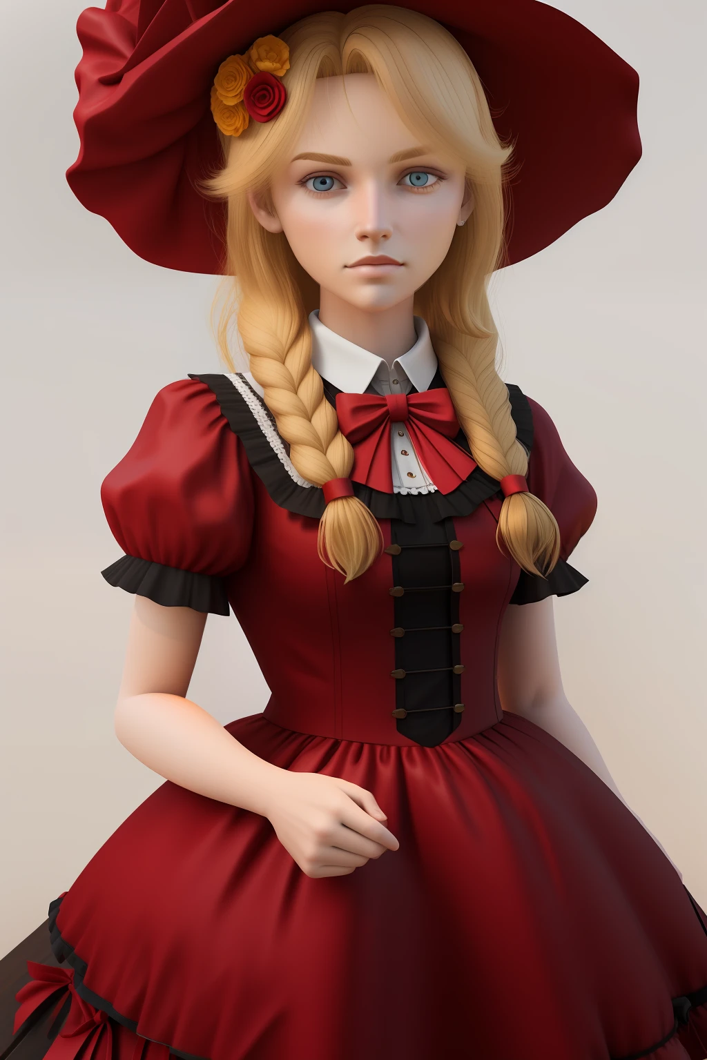 ancientry,18-year-old beauty,Redcoat,3D,