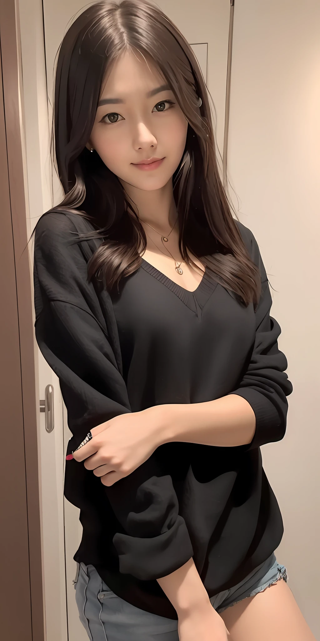 Good looking and cute