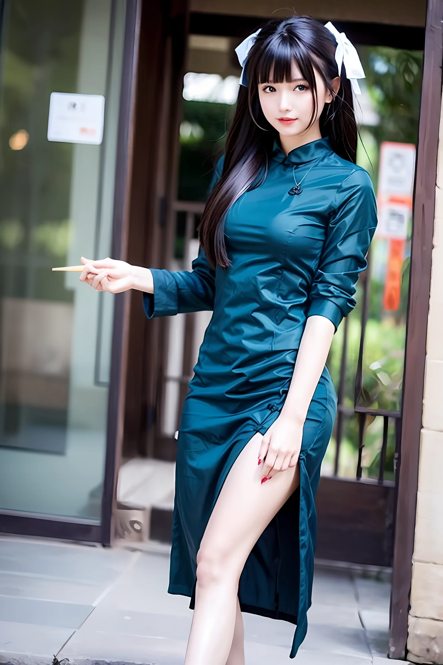 National style beauty to go to clothes