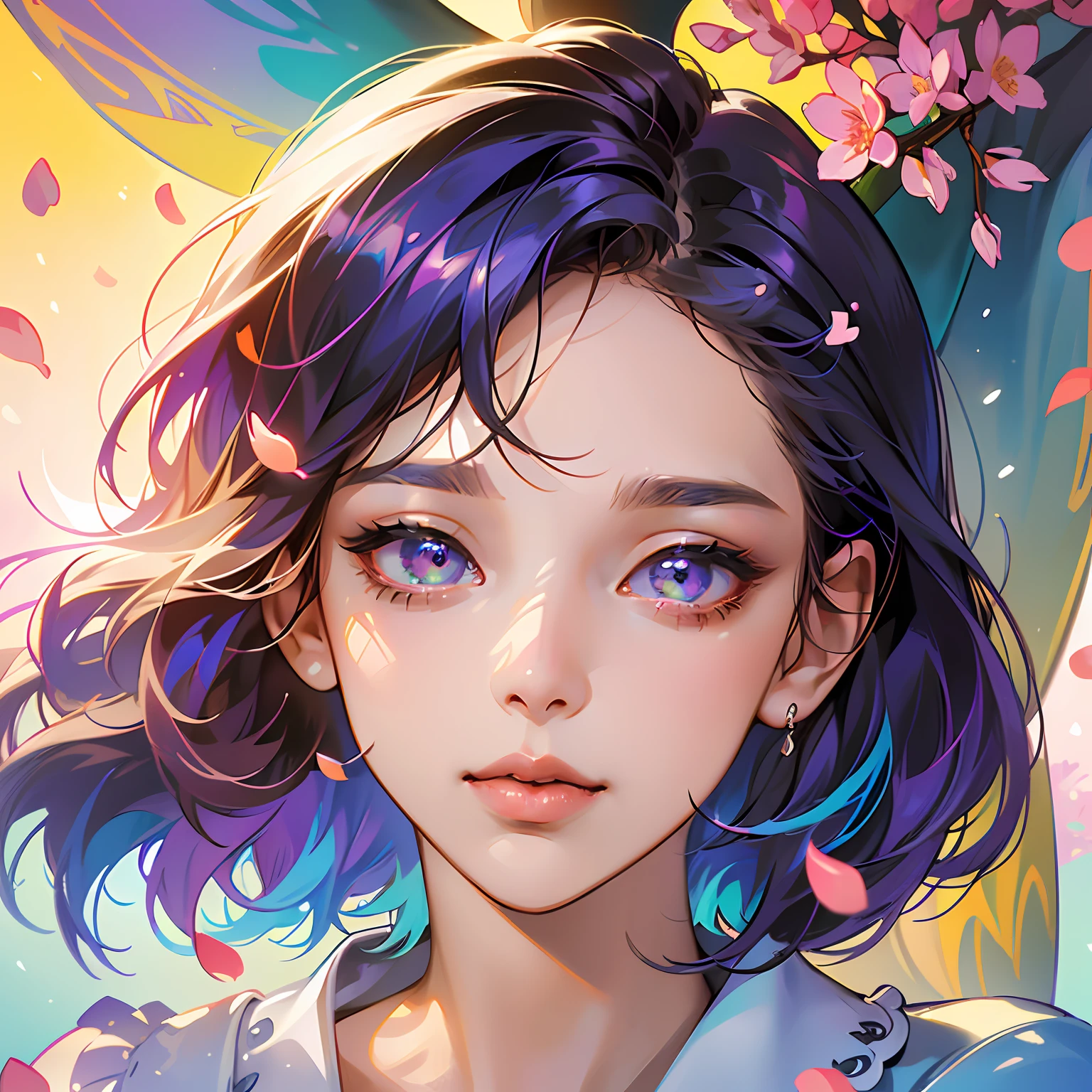 (Daisaku),(Extreme),(ultra - detailed),(Vene:1.9),1girl,rays of sunshine,adolable,Orange,(big headed:1.8),doll,ssmile,Open-mouthed,城市,Fashionab,coat large,Blushlush,The tree,The shirt,short detailed hair,orange colors,orange headwear,Blurred,longer sleeves,By bangs,brunette color hair,(beautiful  detailed face),(Beautiful and delicate round face, Royal Sister, adolable, Good figure Urban college student uniform Sweet long hair fluttering --auto