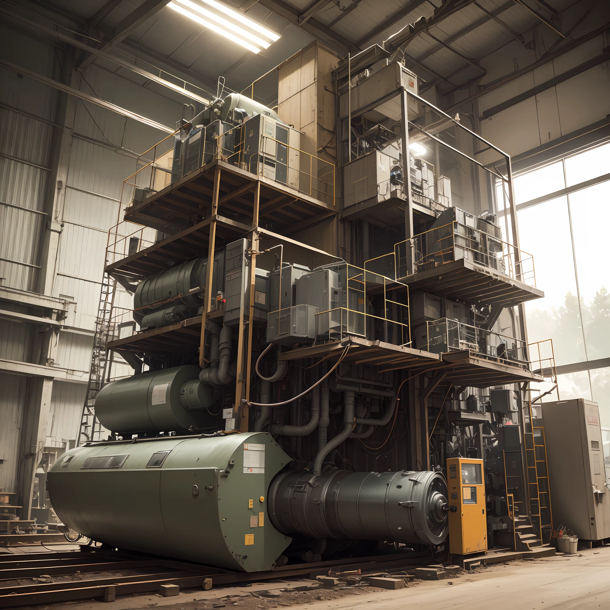In 1866, the German Siemens made generators, the second industrial revolution, 1870 assembly machine, dispensing machine, inspection machine, and maintenance machine --auto