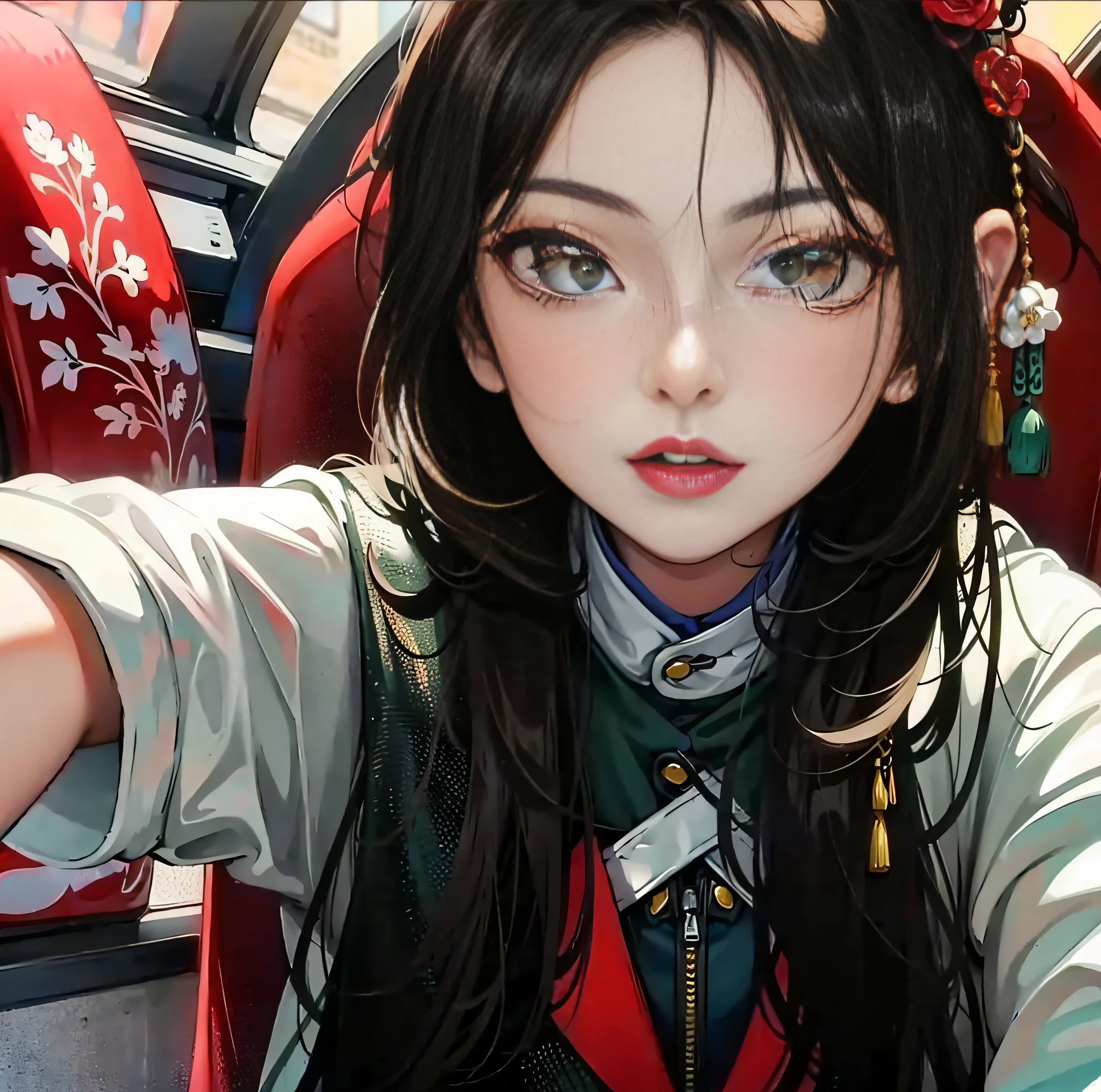 A young beautiful Chinese girl,19years old