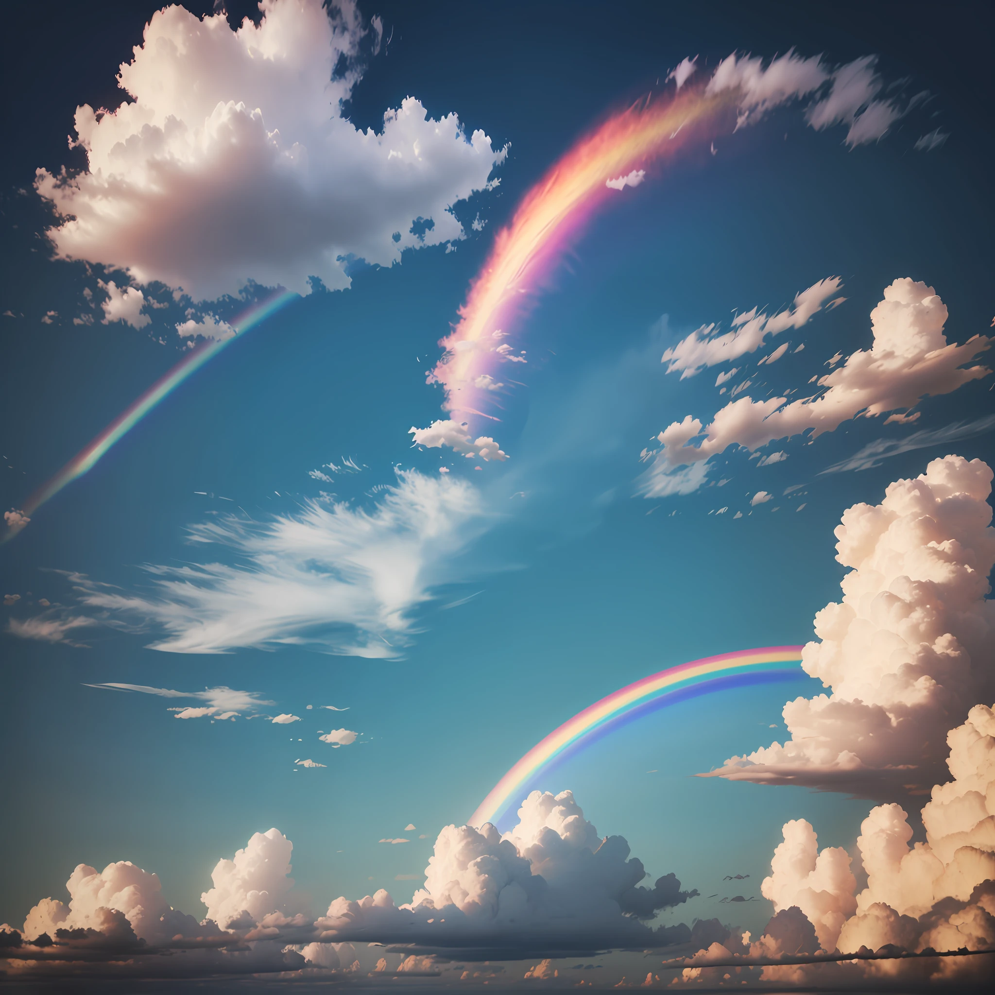 Sky blank cloud rainbow --auto