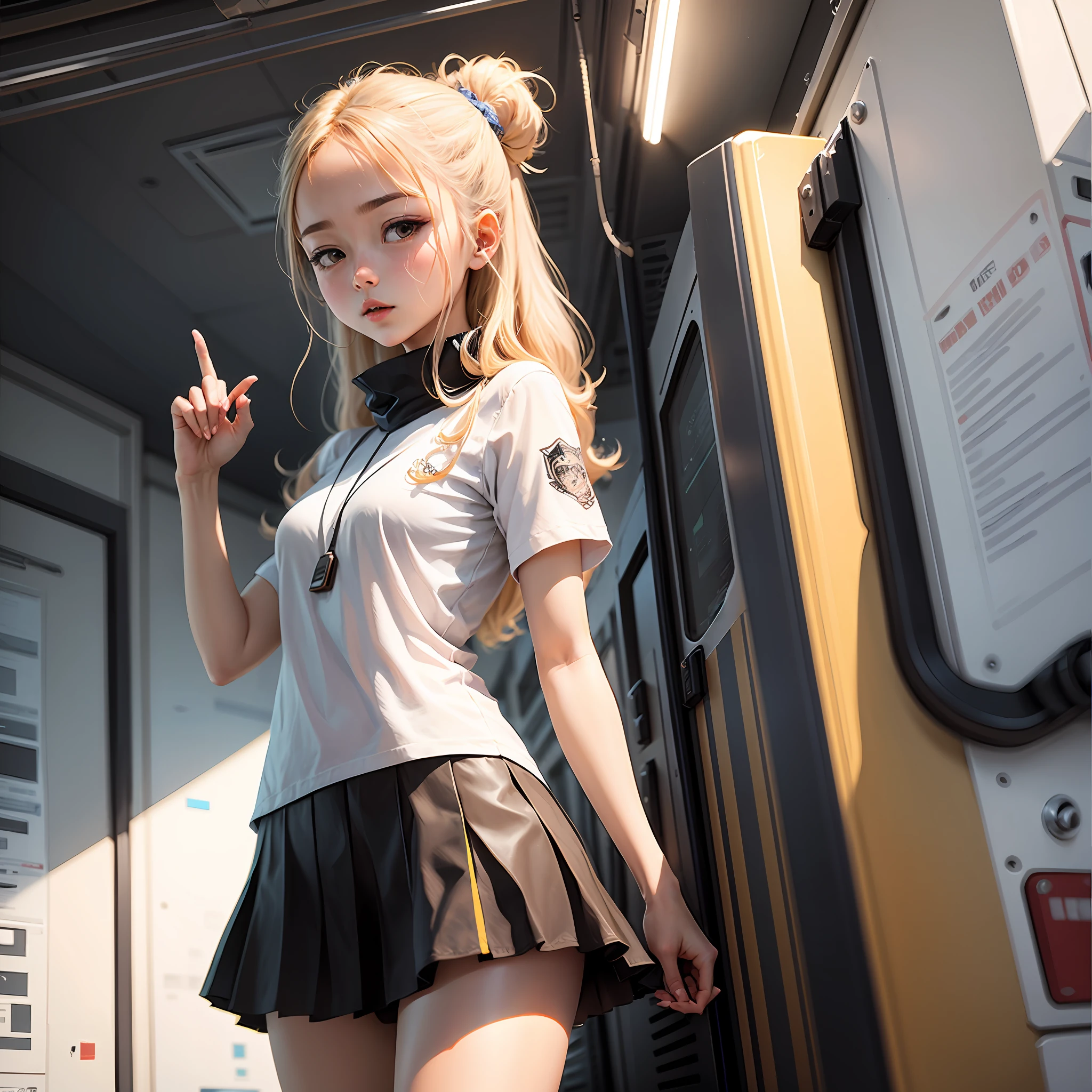 Two-dimensional line draft Clear girl --auto