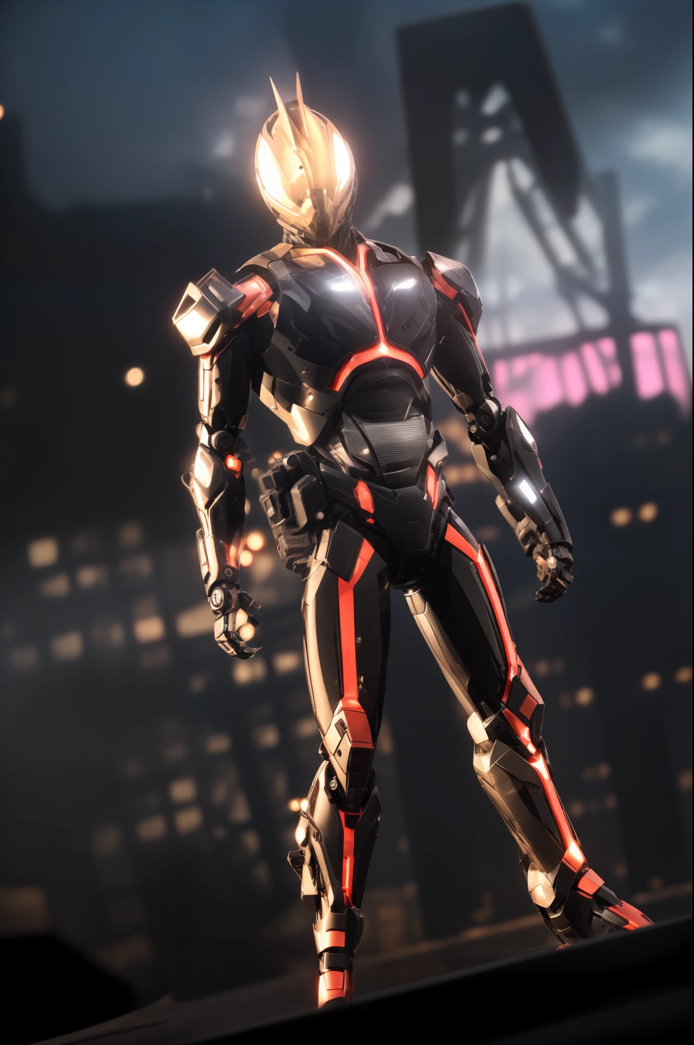 best qualtiy, 4k wallpapers, tmasterpiece, Extremely detailed CG unity 8k wallpaper, Extremely detailed eyes, photorealestic,Machinary,mechs,Technologie,musculous,glowing light eyes,Burly body,style of photography,Real background(Metallic texture 1.8)(Excess detail 2)(High resolution1.6)(4K clarity1.9)(Carbon fiber 1.5)(Metal reflection 1.5),Carbon fiber all over the body