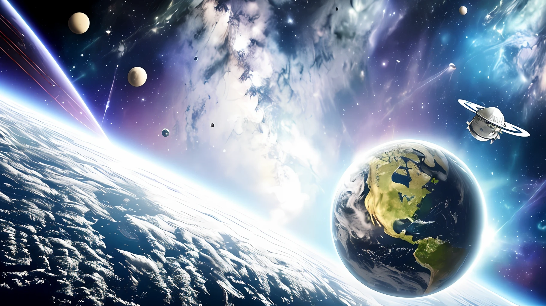 Outer space is up to Earth