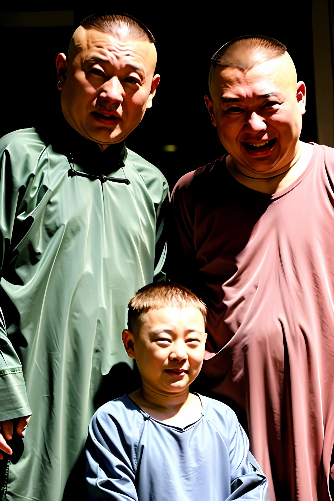 Haozhe,Silly,Intellectual disability,ugliness,stench