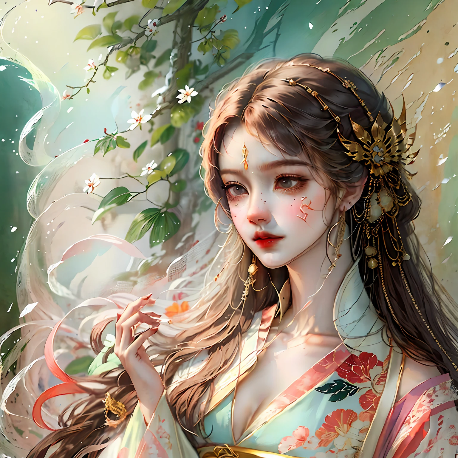 Beautuful Women/China-style/realisticlying/court --auto