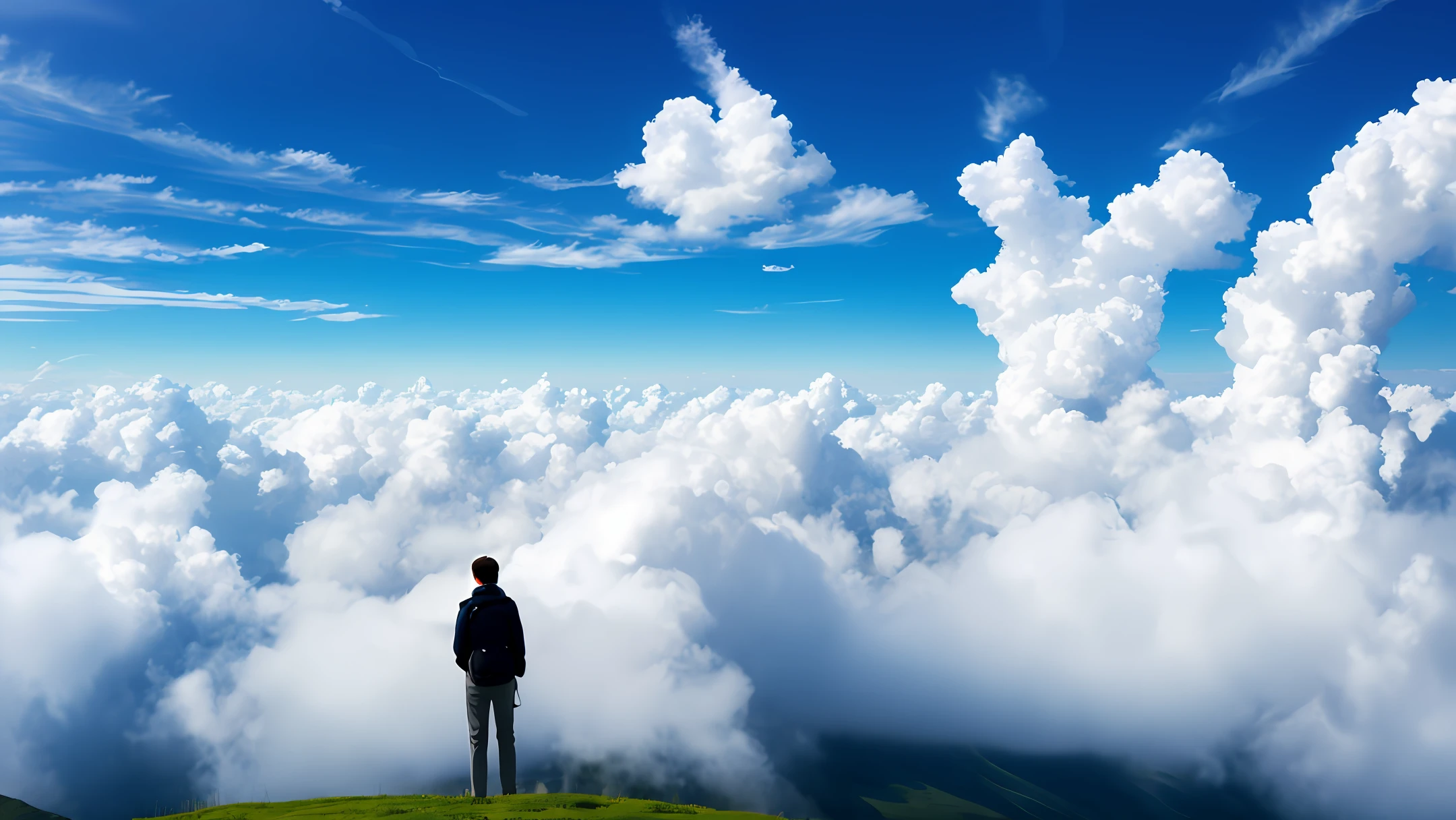 Vision between the clouds