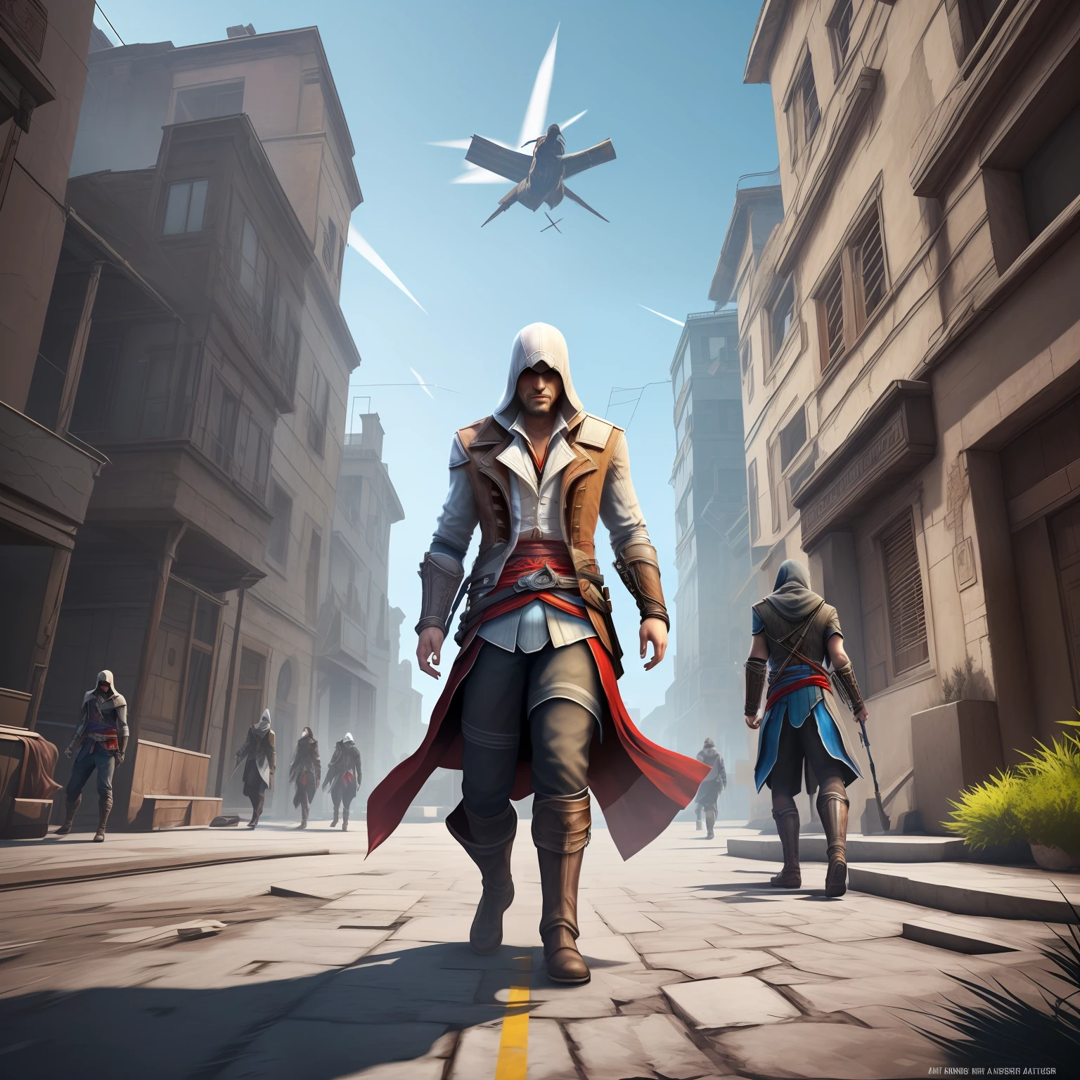 Cyberpunk version of Assassin's Creed --auto