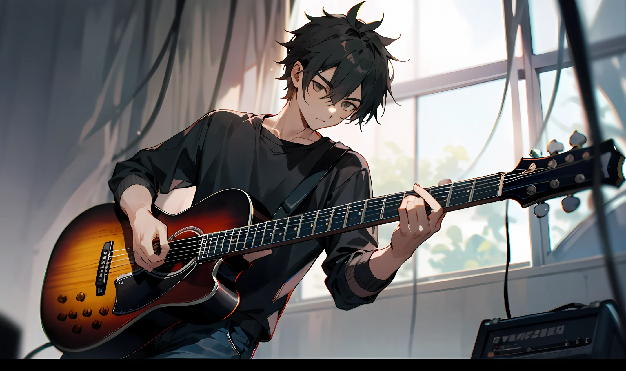 Boys guitar casual