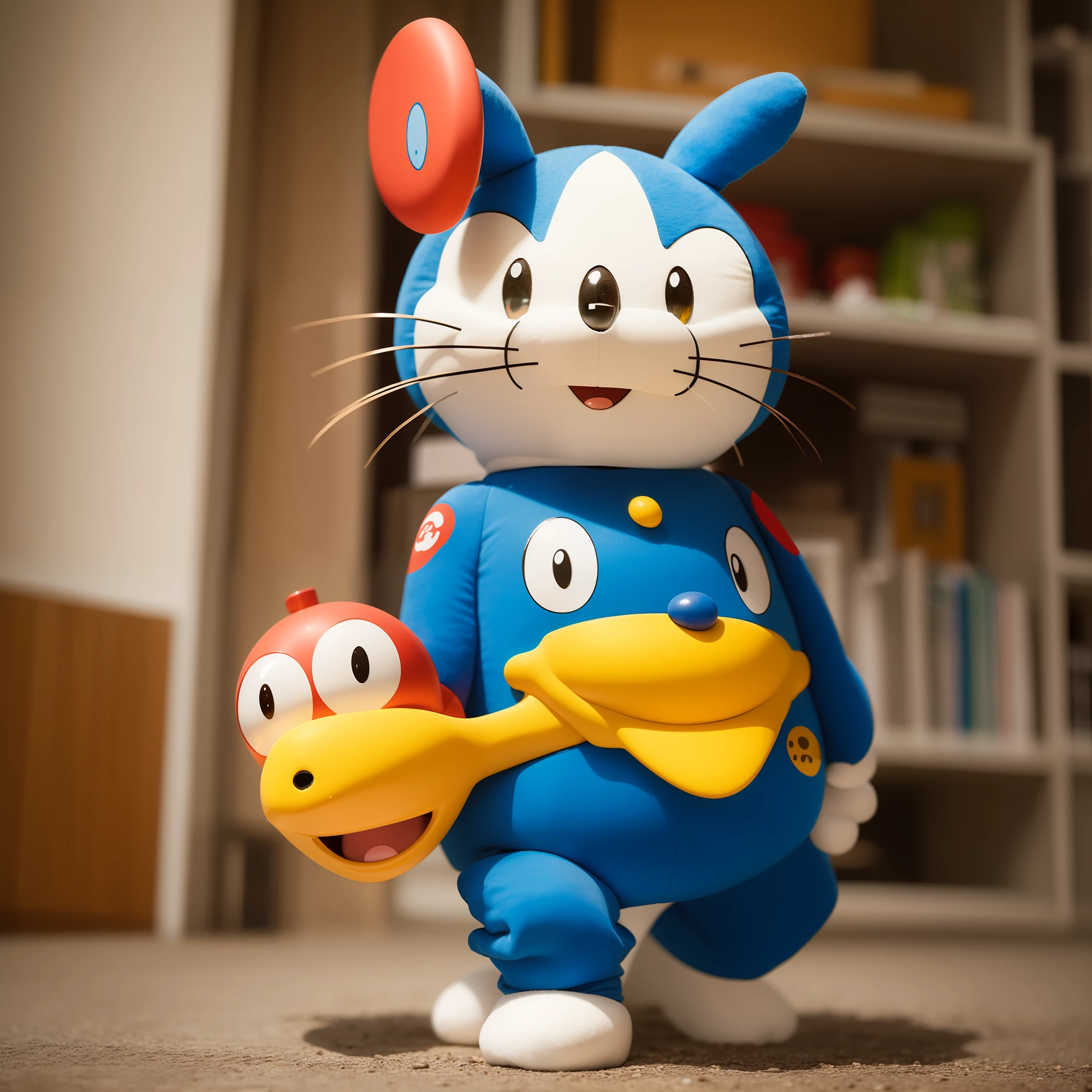 Doraemon with a gun