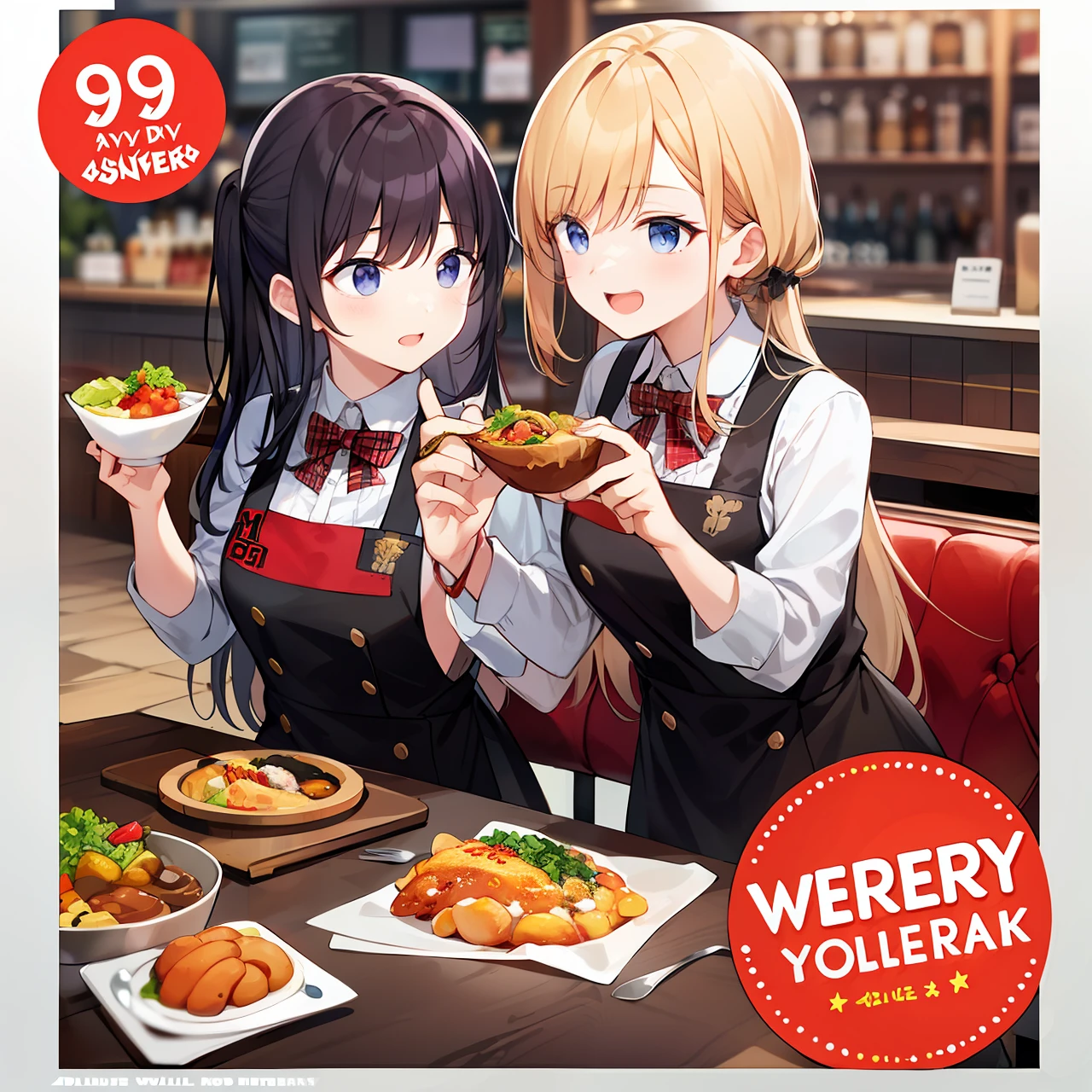 Poster for the 9th anniversary of Western restaurant