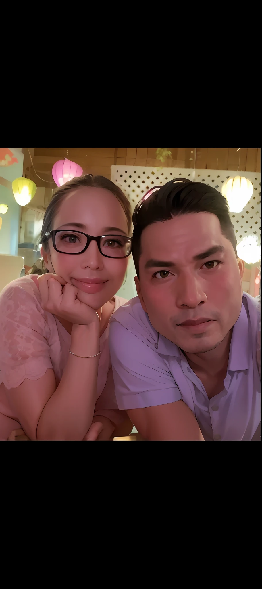 there are two people that are posing for a picture together, profile image, vacation photo, profile photo, profile picture, ruan jia and brom, happy couple, lovely couple, ngai victo and dougherty patrick, photo taken in 2 0 2 0, night!, couple, a picture, 3 2 years old, 3 6 years