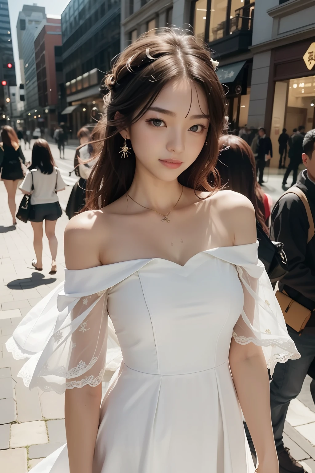 Best Picture Quality,超高分辨率,Increased fidelity(1.4 times),A single female character,A masterpiece,In a foreign situation,The camera comes all over the place。