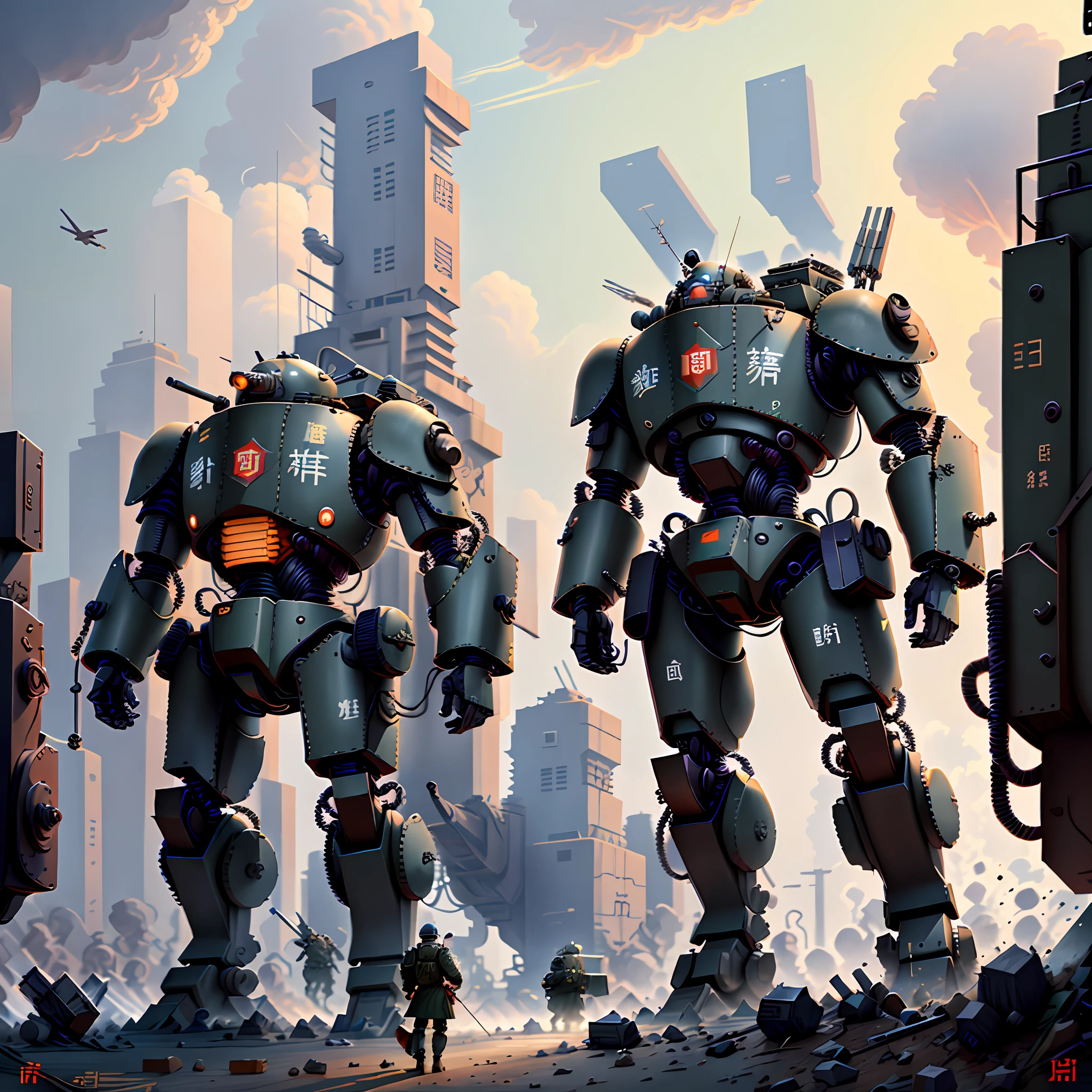 mechs,don,army,China-style