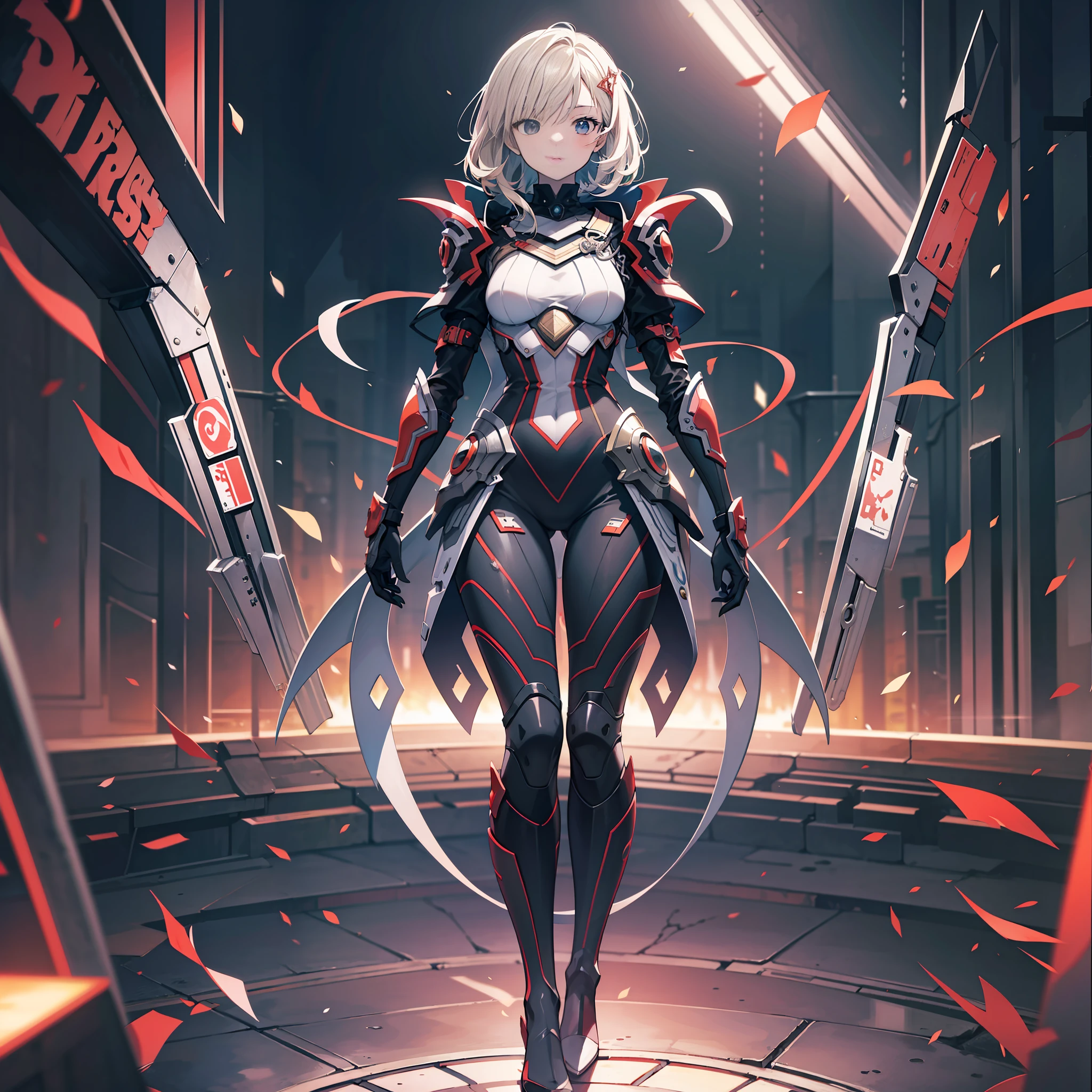 Blurred edge lines,Use dull colors,Single full-body standing painting,offcial art,Optimize human body details,clothing details optimization,Ark of tomorrow,Detail art,tmasterpiece,best qualtiy, A high resolution,best qualtiy,high qulity,Detailed key anime art,Best anime,8K