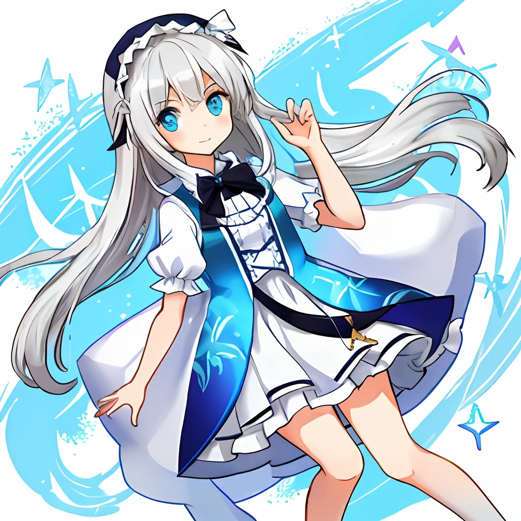White silk loli