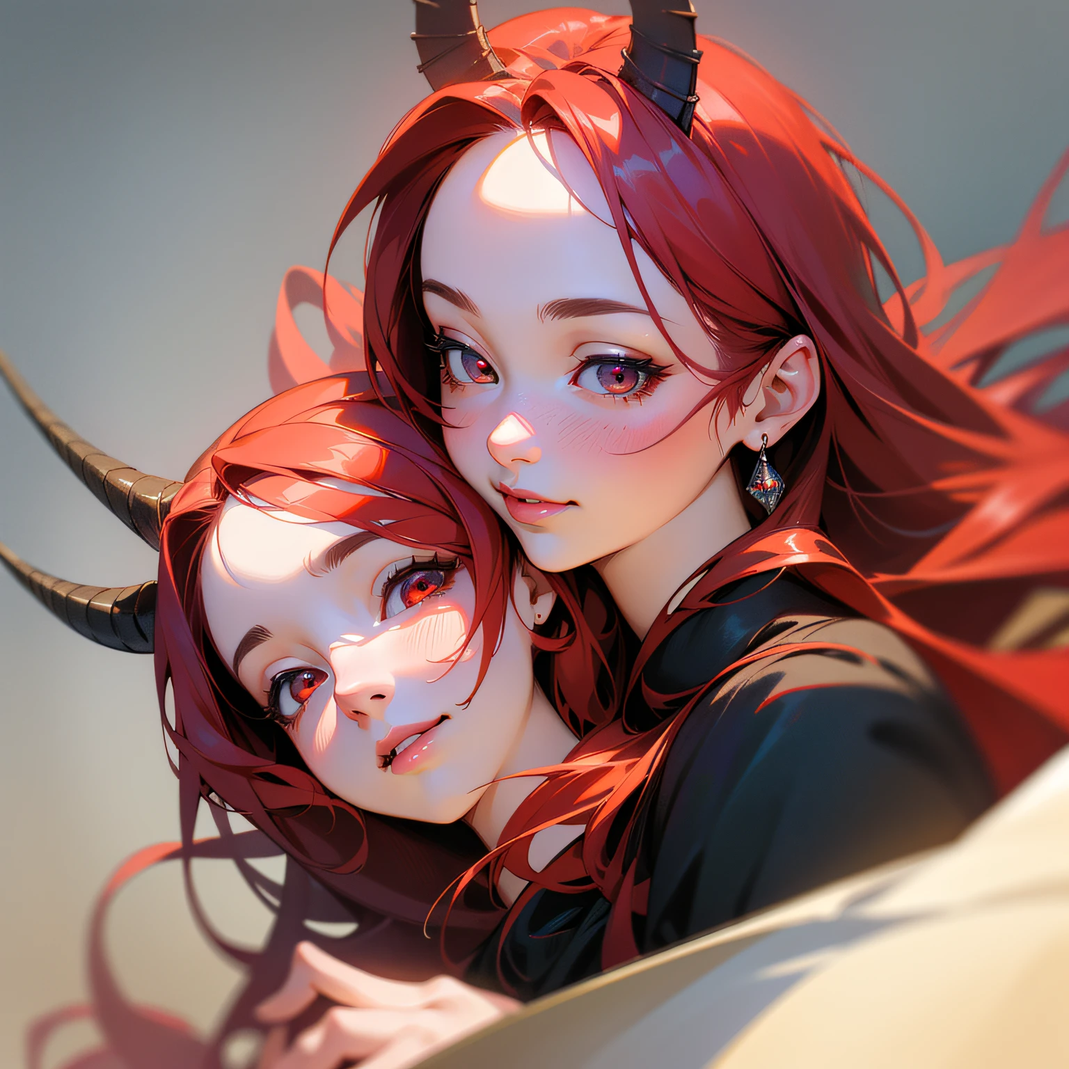 Royal Sister,redheadwear,high and cold,Beauty mole,Best Picture Quality,Redlip,dishiveredhair --auto