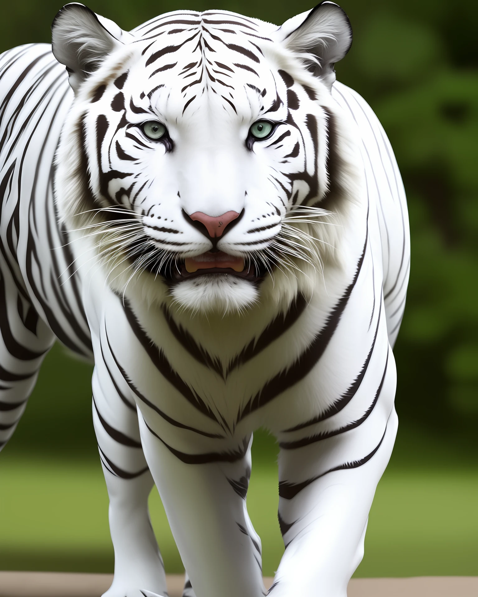 nakeness,the white tiger,Kizi