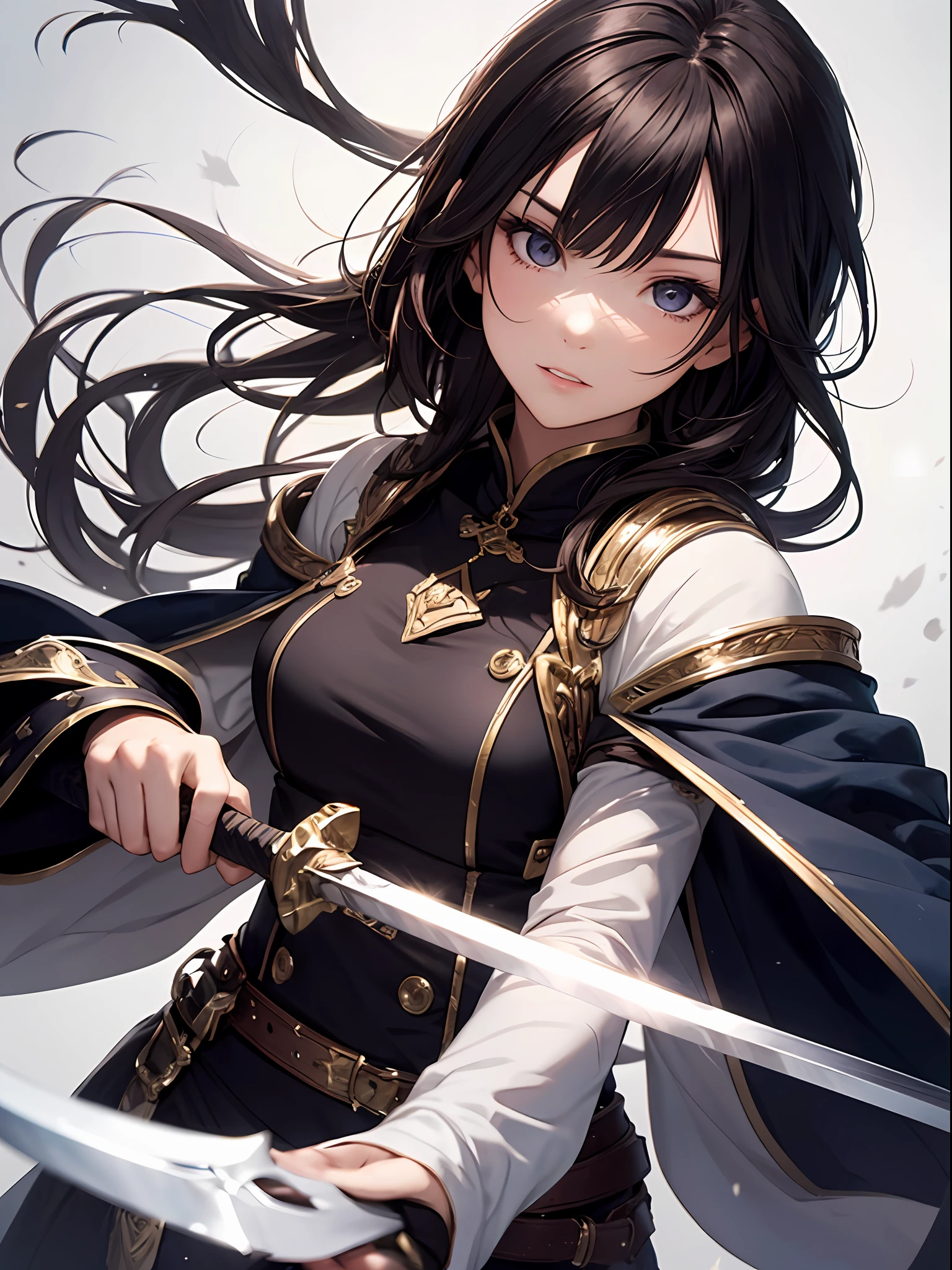 Beautiful Girl Swordsman