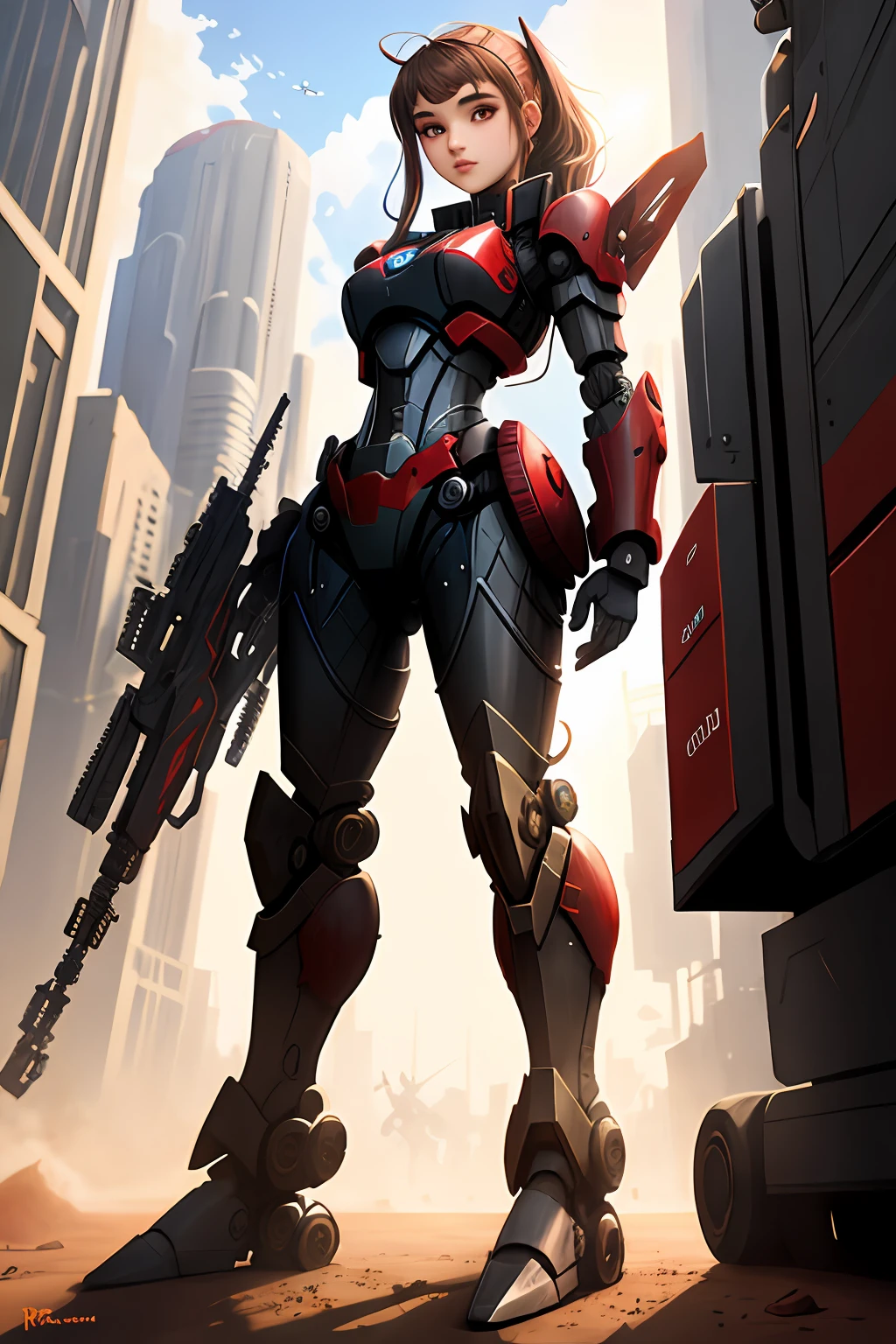teens girl,mechs,