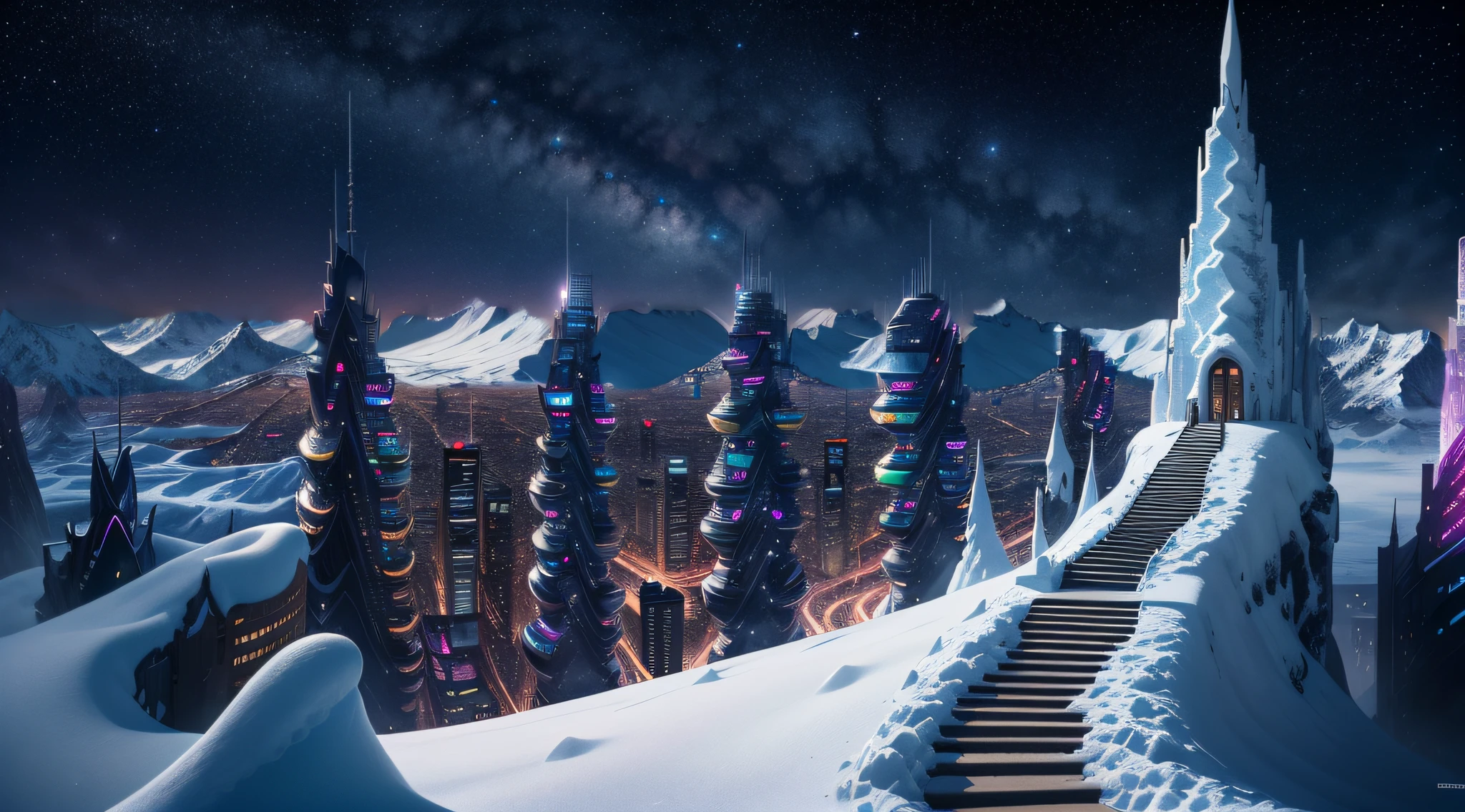 snow mountain