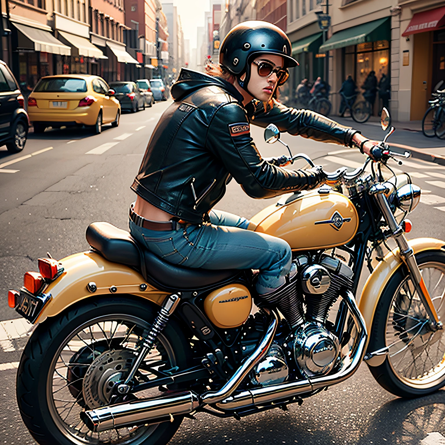 Motorcycle vintage superlative --auto