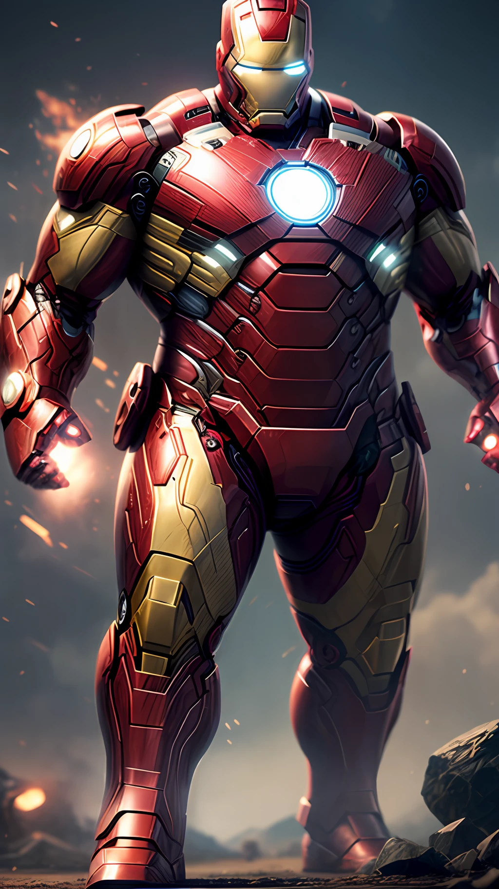 1 fat man, Ironman,charachter, beautiful, devian art, trending artstation, digital art, detailed, realistic,fat ironman from marvel movie,character,cinematic sho ,cinematic lights, superman, high textures, high resolution, dreamlikeart, 8k, highly detailed