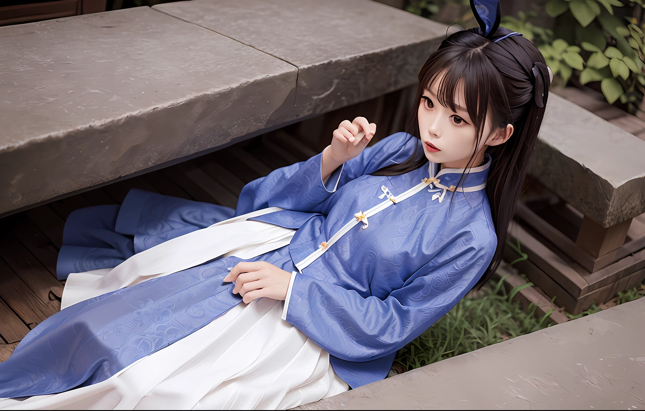 The rabbit tai chi long skirt is cold