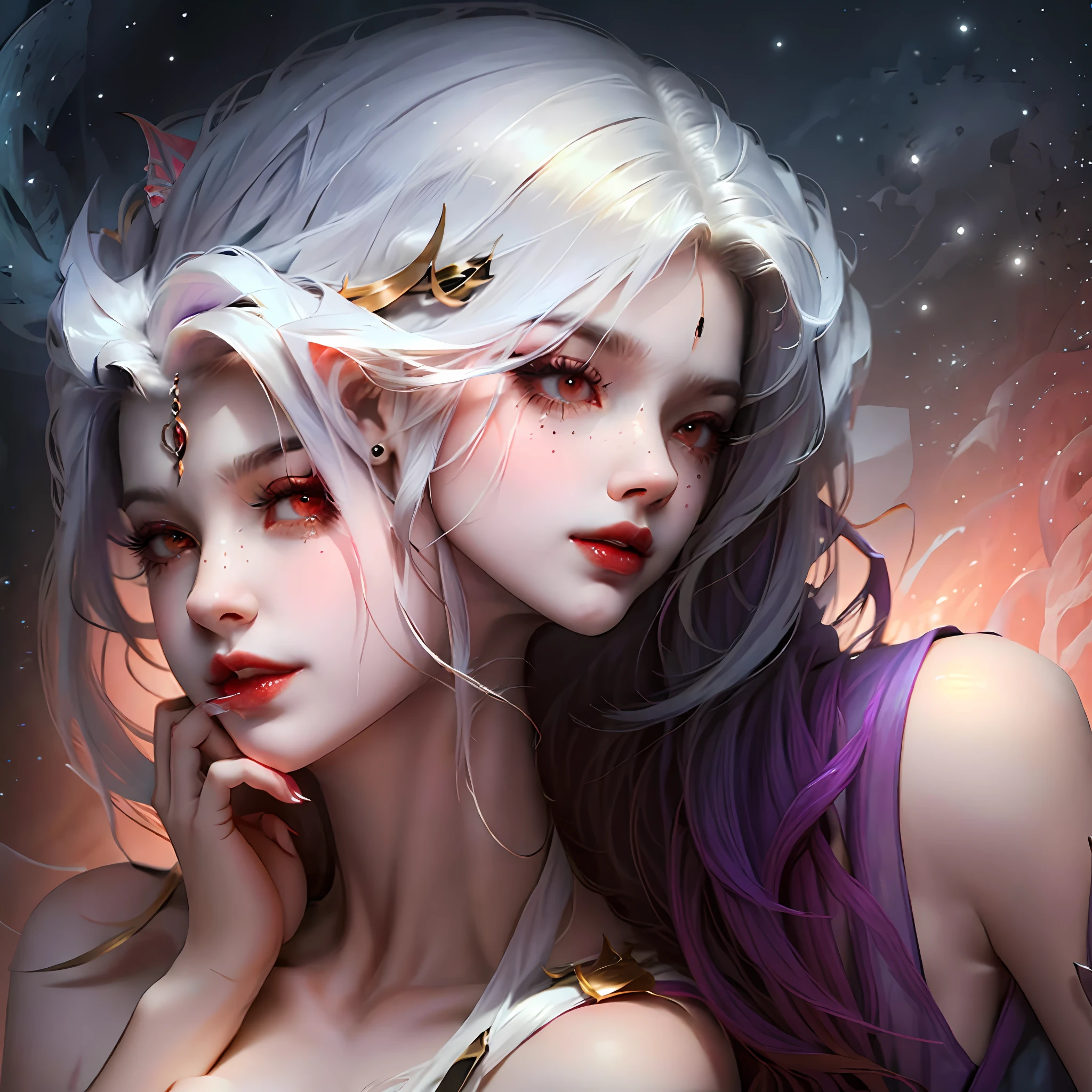 succubi，full bodyesbian，Immortals，femele