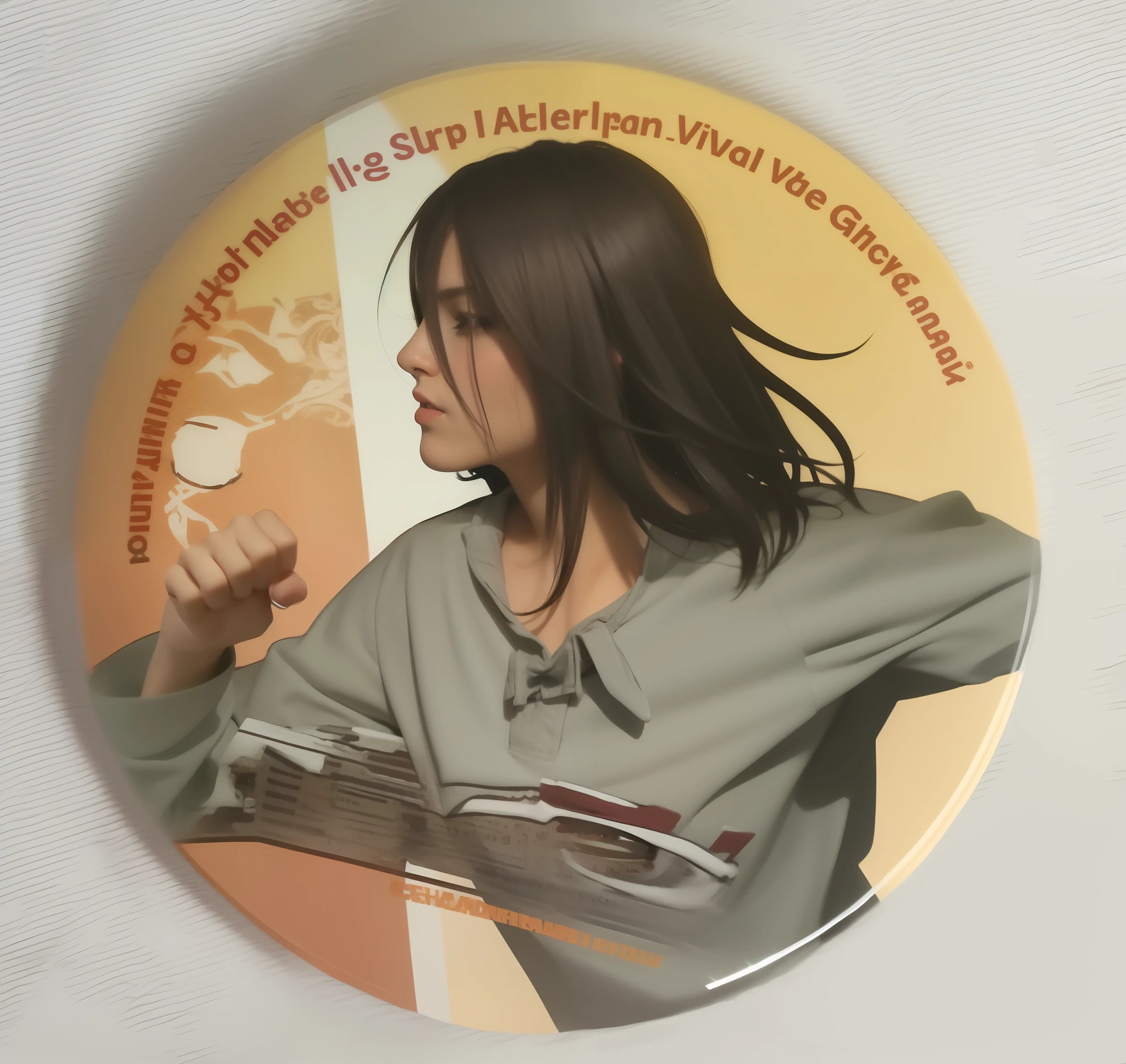 mejor calidad, obra maestra, (realista: 1.2), 1 hombre, Eren Jaeger, vida real, live-action, Vaqueros negros, brown-hair, cabello suelto, Cabello largo, Chad, GigaChad, masculino