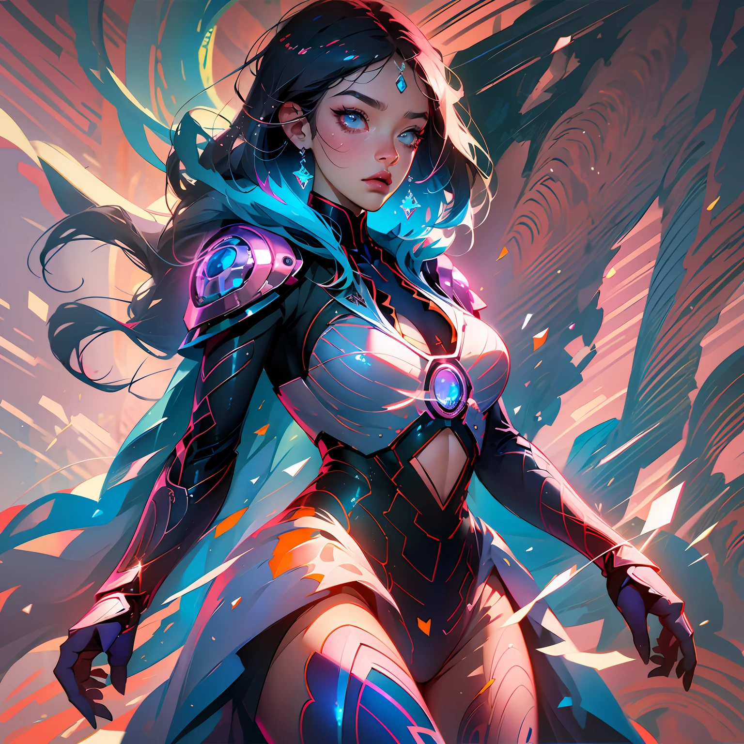 tmasterpiece,Best quality at best,Tokusatsu,femele,perfect bodies,Dynamic sexual position,eyes glowing,Huge breasts,Perfect buttocks,Abs,Creampie, --auto