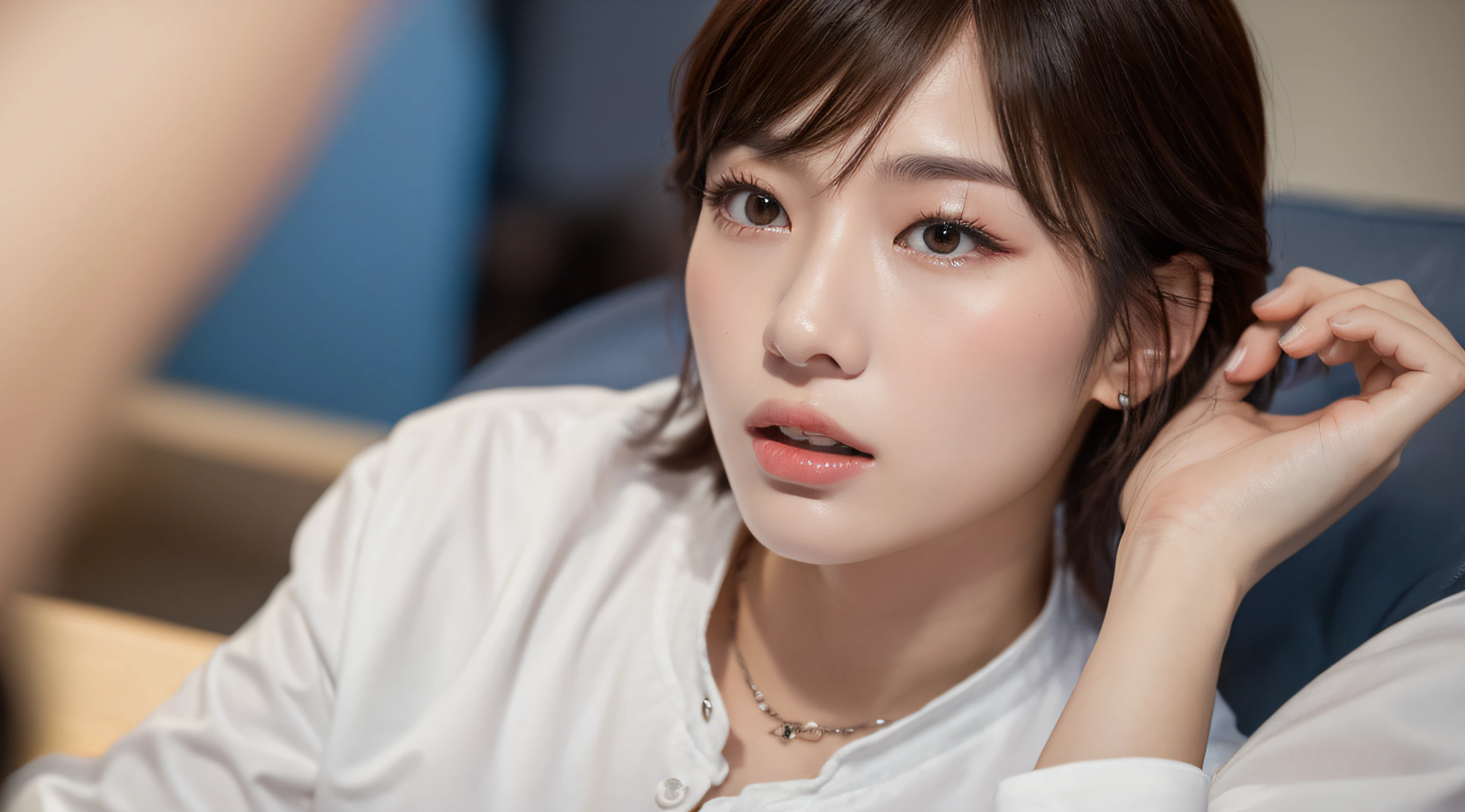 8k，pop star，Cai Zhuoyan，finely detailled