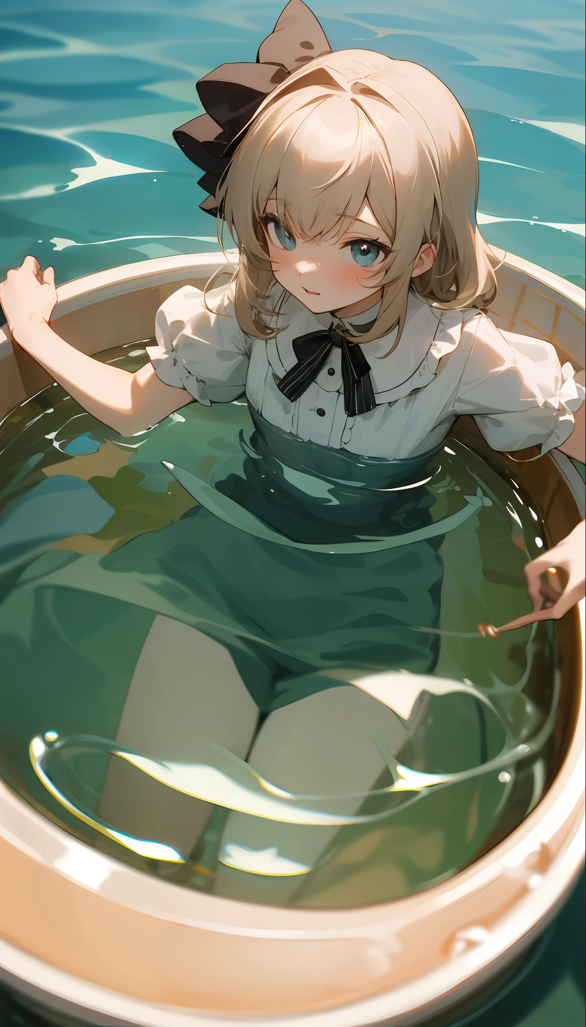 Lori ta playing in the water,delicated,Stew