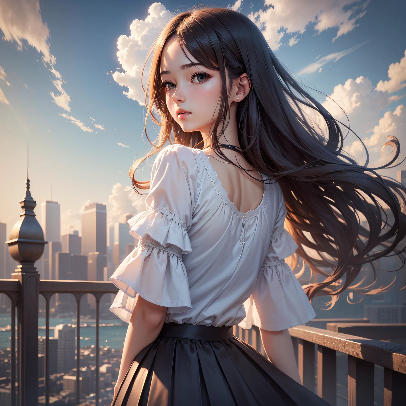 The girl who loves to sing is buried under the rose，Together with that name，Those memories。One day，When Jermongard sat by the window again, observing the world that did not belong to her, with curiosity and vigilance，She might also name herself Natsumi，Maybe not。the winds of change，Dead people turn to ashes