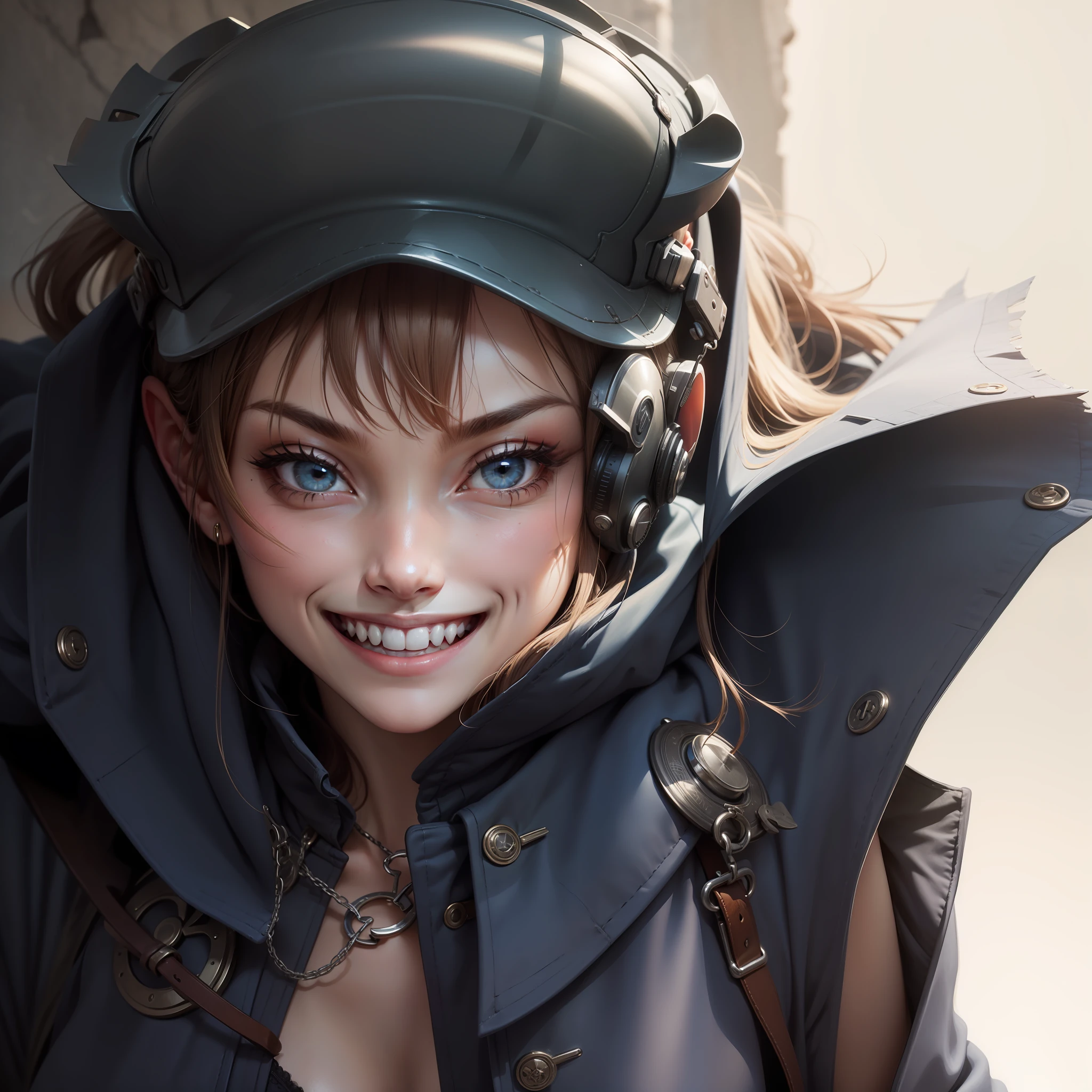 grin face